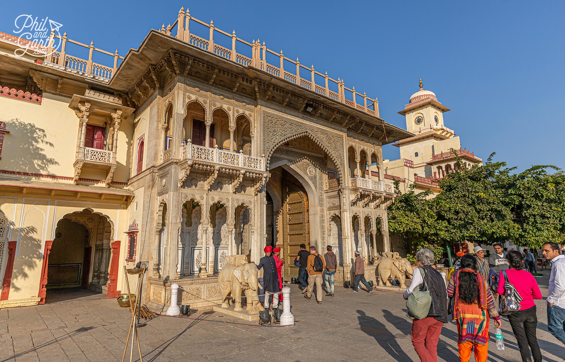 Udai Pol - the entrance gate to the City Palace