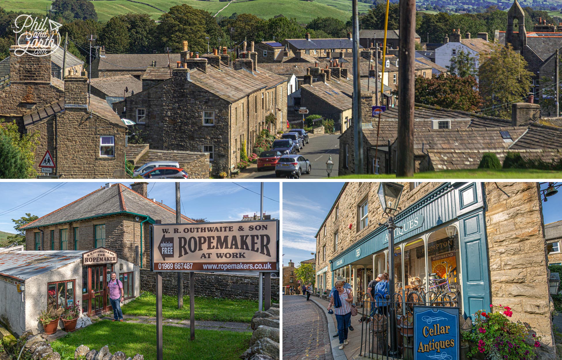 Hawes in Wensleydale has some nice shops to look around