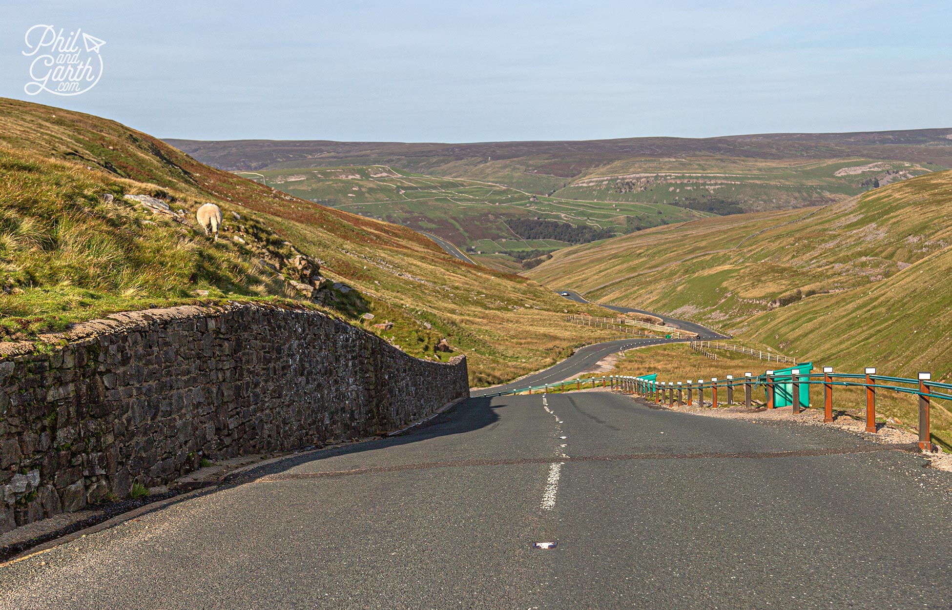 The Buttertubs Pass is one of the top scenic roads in the Yorkshire Dales