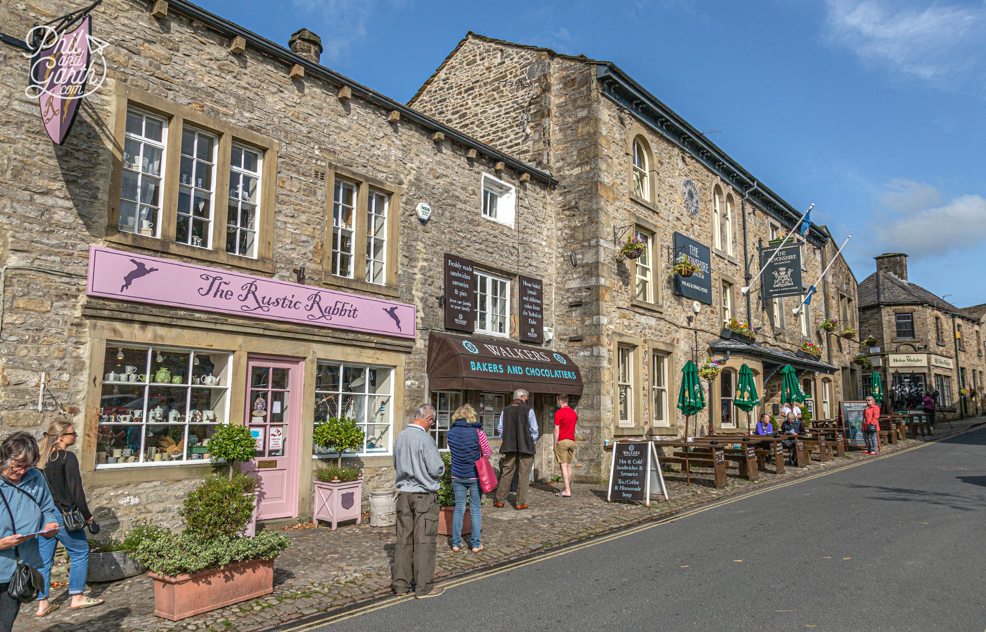 The Devonshire is the local pub in Grassington Yorkshire Dales