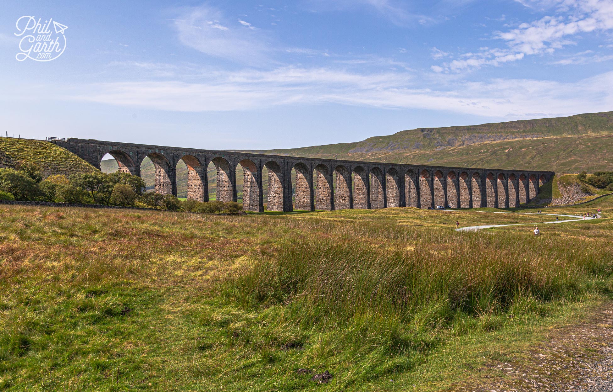 The Ribblehead Viaduct is the longest railway viaduct in the UK