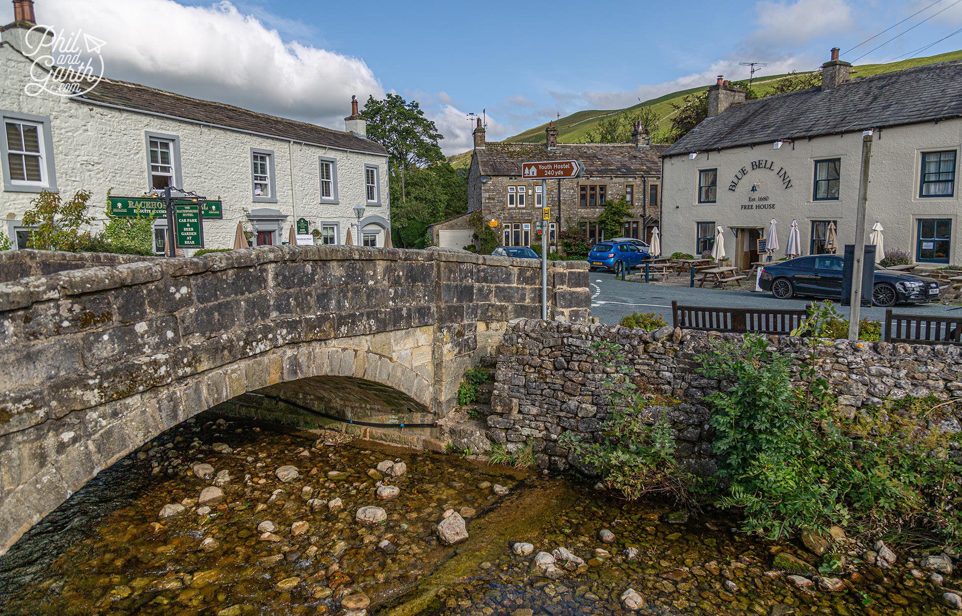 The charming village of Kettlewell where they filmed Calendar Girls