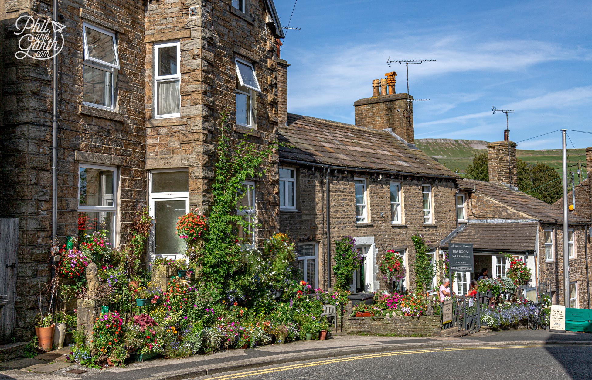 The pretty market town of Hawes in Wensleydale - One of the best Yorkshire Dales villages