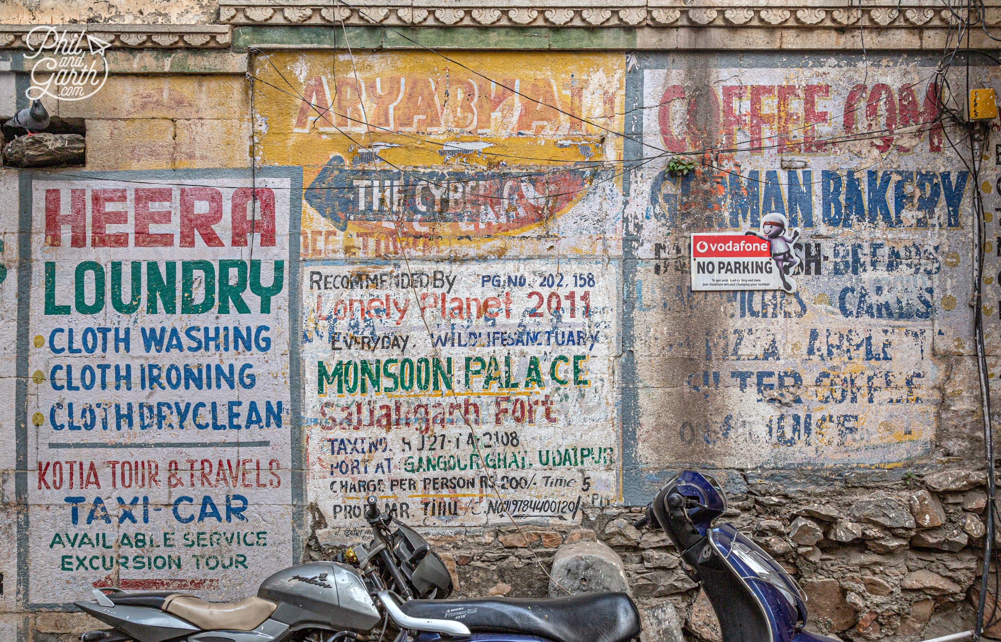 Love these old hand painted signs