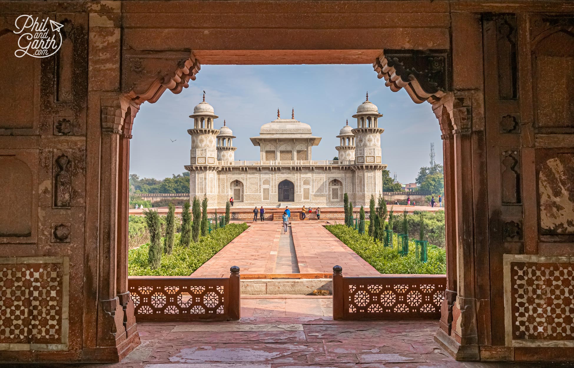 The mausoleum of I'timād-ud-Daulah also known as 'The Baby Taj'