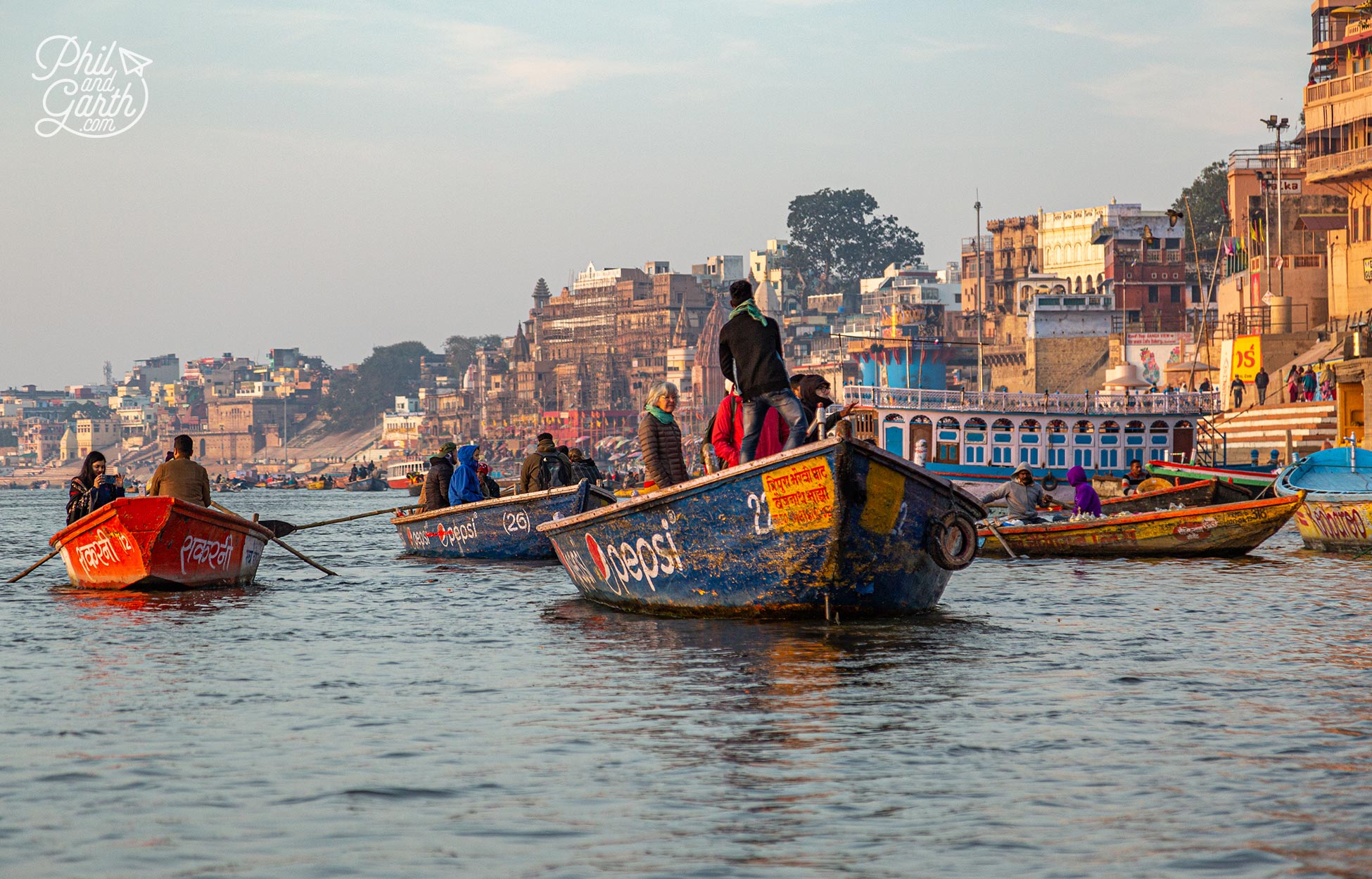 We thought an early morning boat ride down the River Ganges is one of the best ways to experience Varanasi