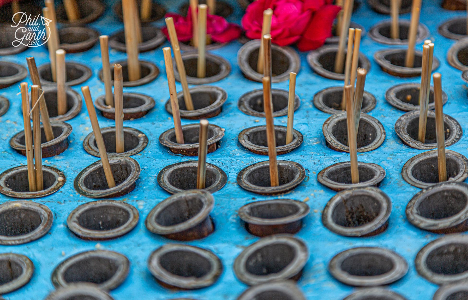 "Death on a stick!" our favourite quote of the holiday - A food cart full of iced lollipops