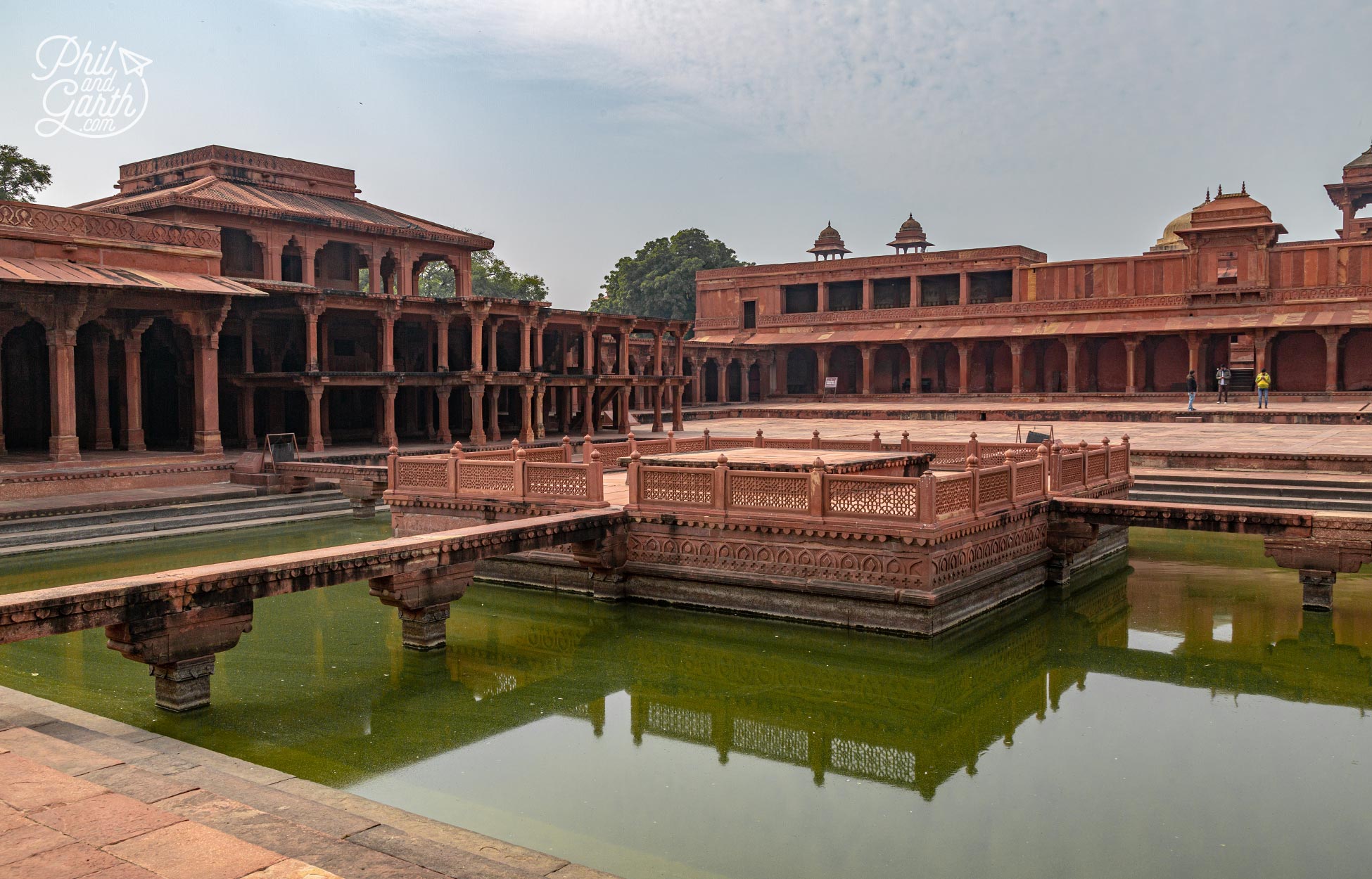 The abandoned Royal city of Fatehpur Sikri, which means 'The City of Victory'