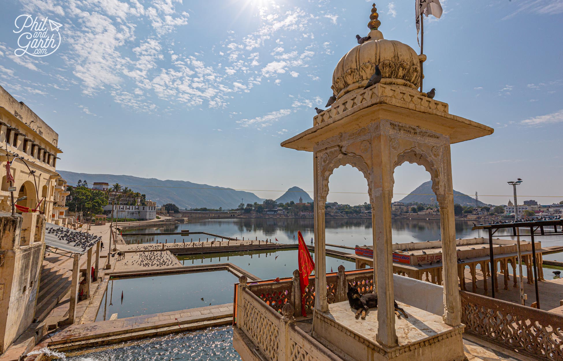 Hundreds of Hindu and Sikh pilgrims from across India come to purify themselves in the holy water