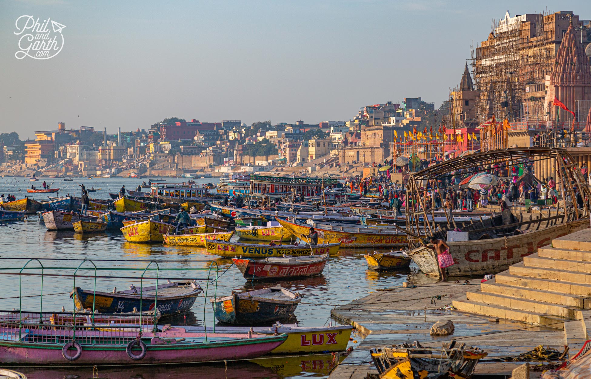 Walking the Ghats is one of the best things to in Varanasi