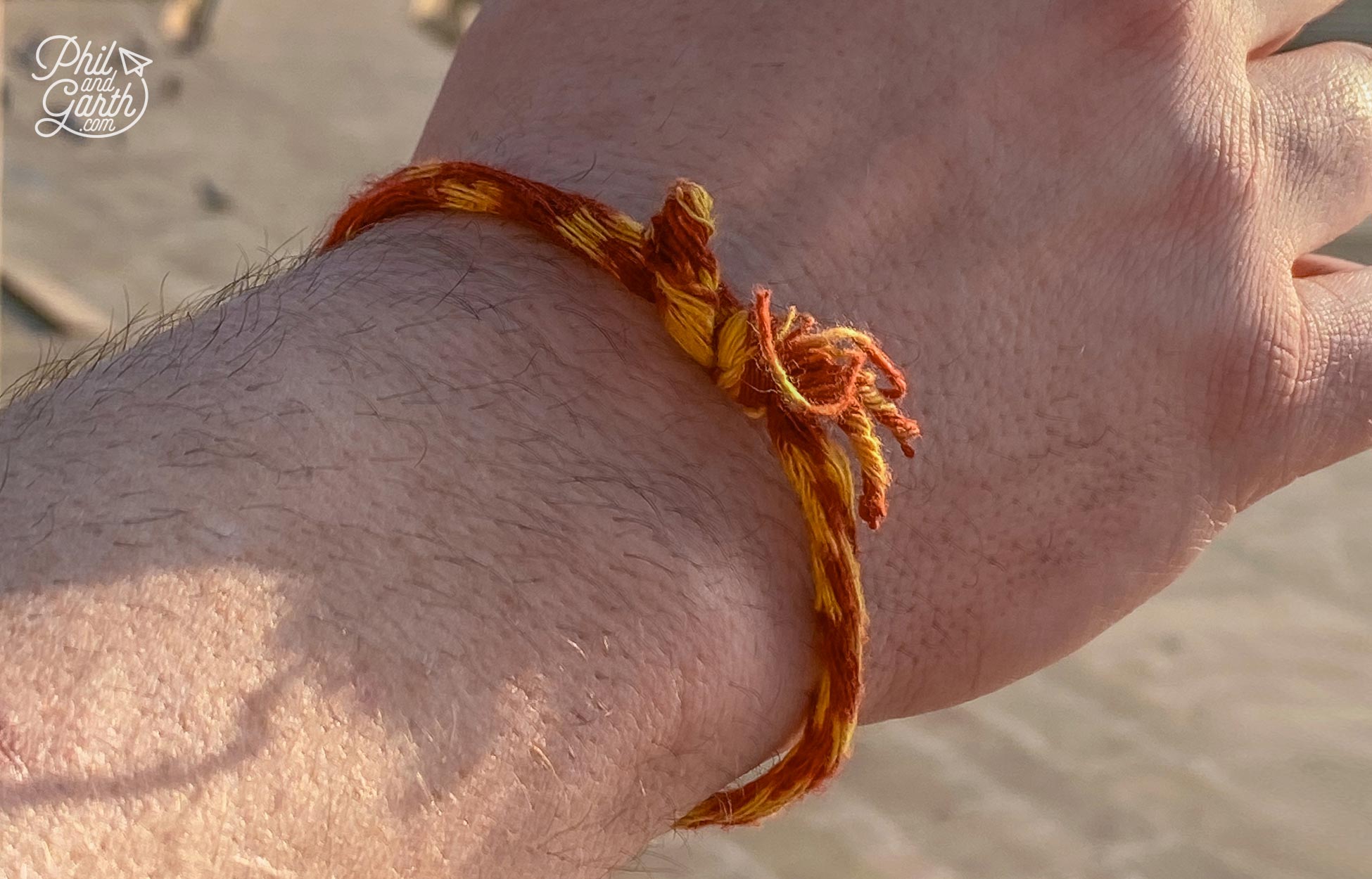 Wear a red and yellow string wristband to avoid the pushy Pushkar priests!