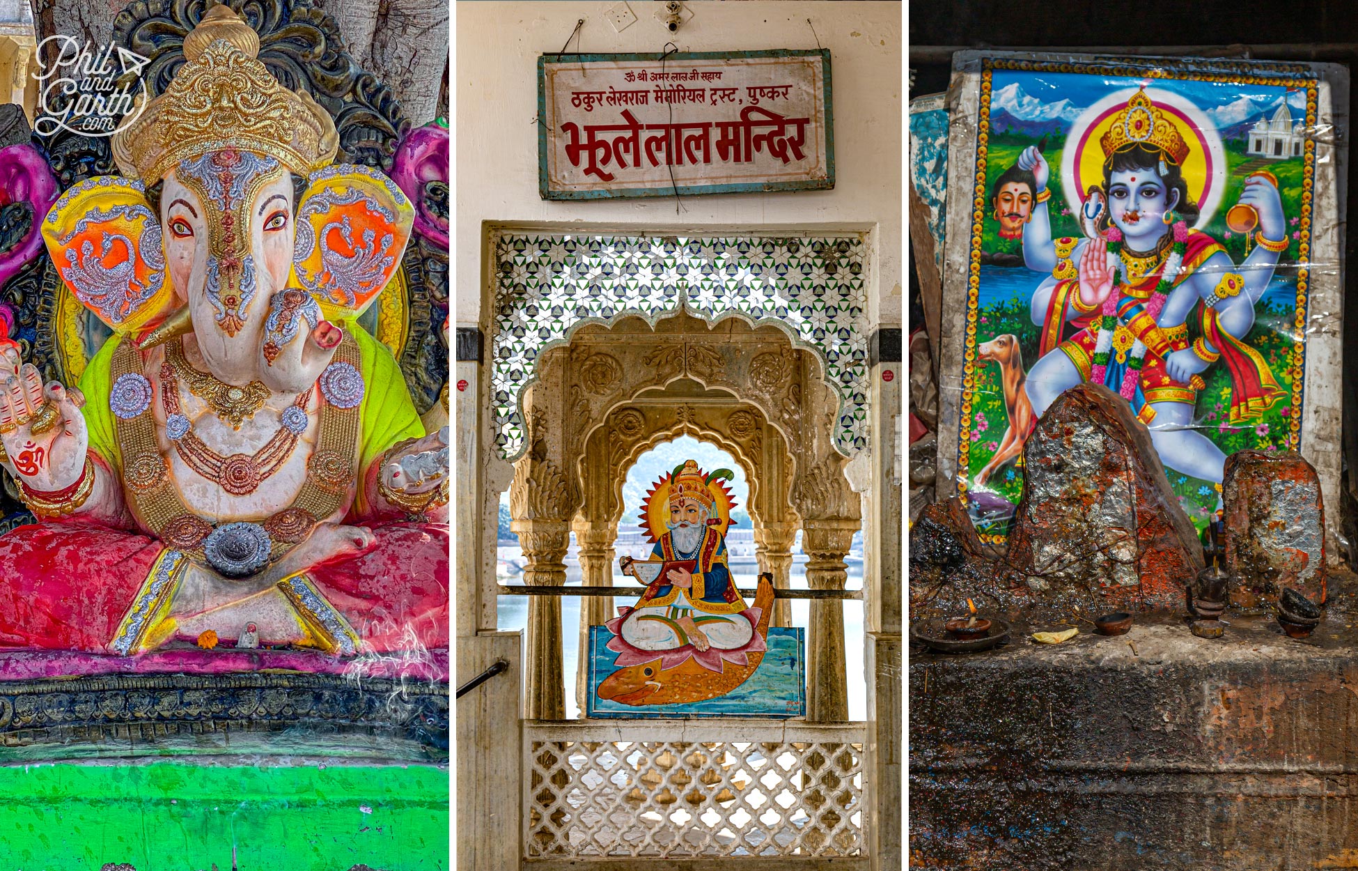 So many shrines to various gods all over Pushkar