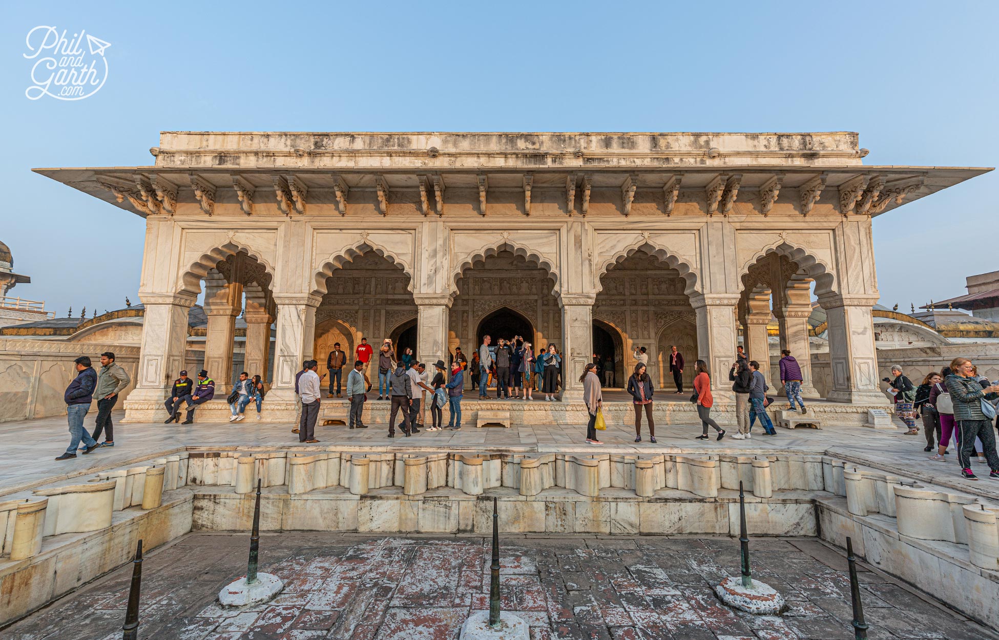 The Khas Mahal Palace built in 1636 by Emperor Shah Jahan