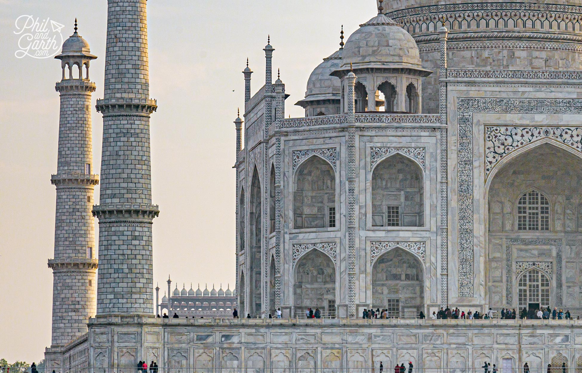 The Taj Mahal mausoleum has the tomb of Mumtaz Mahal