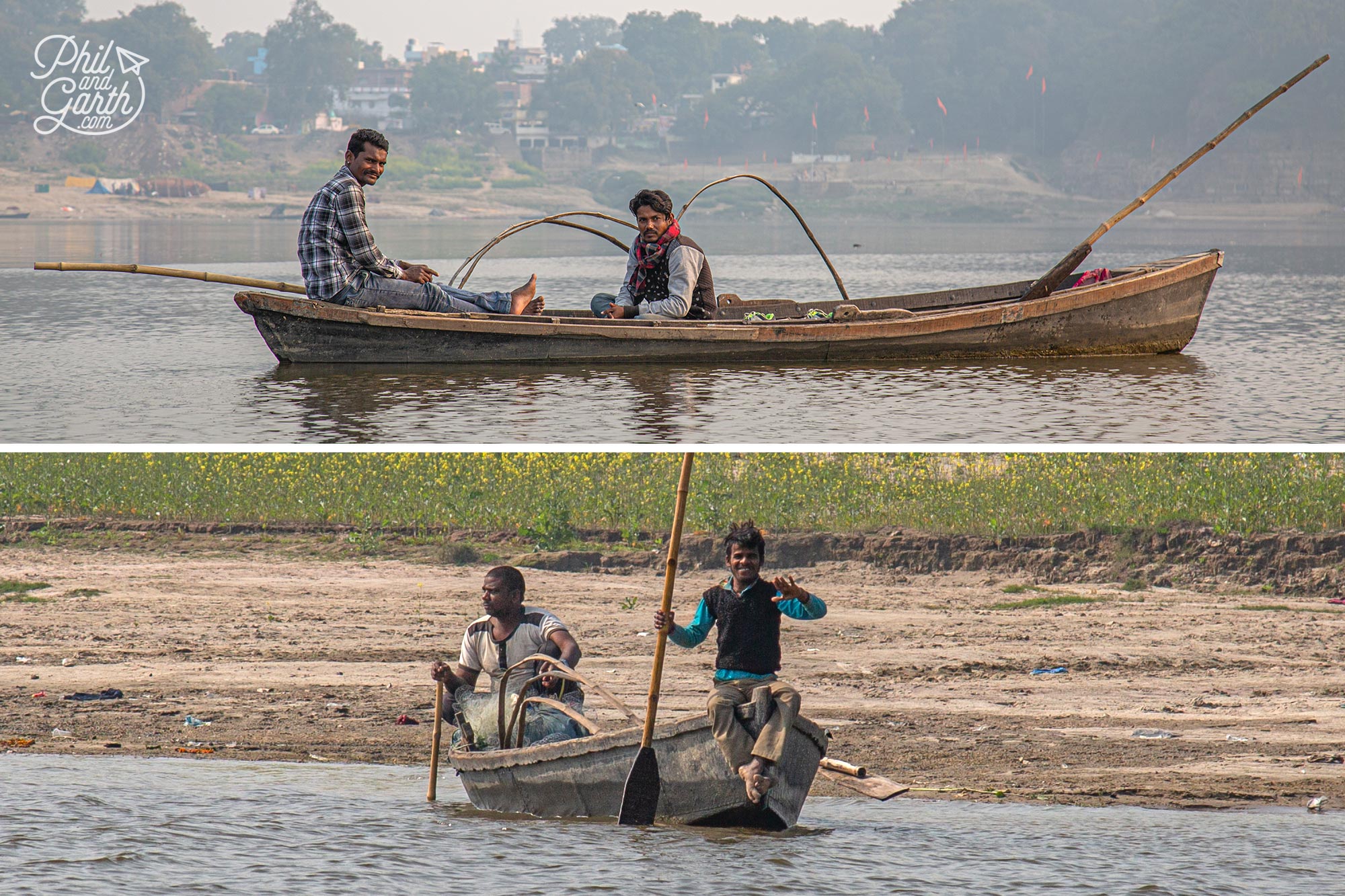 Fishermen on the River Ganges