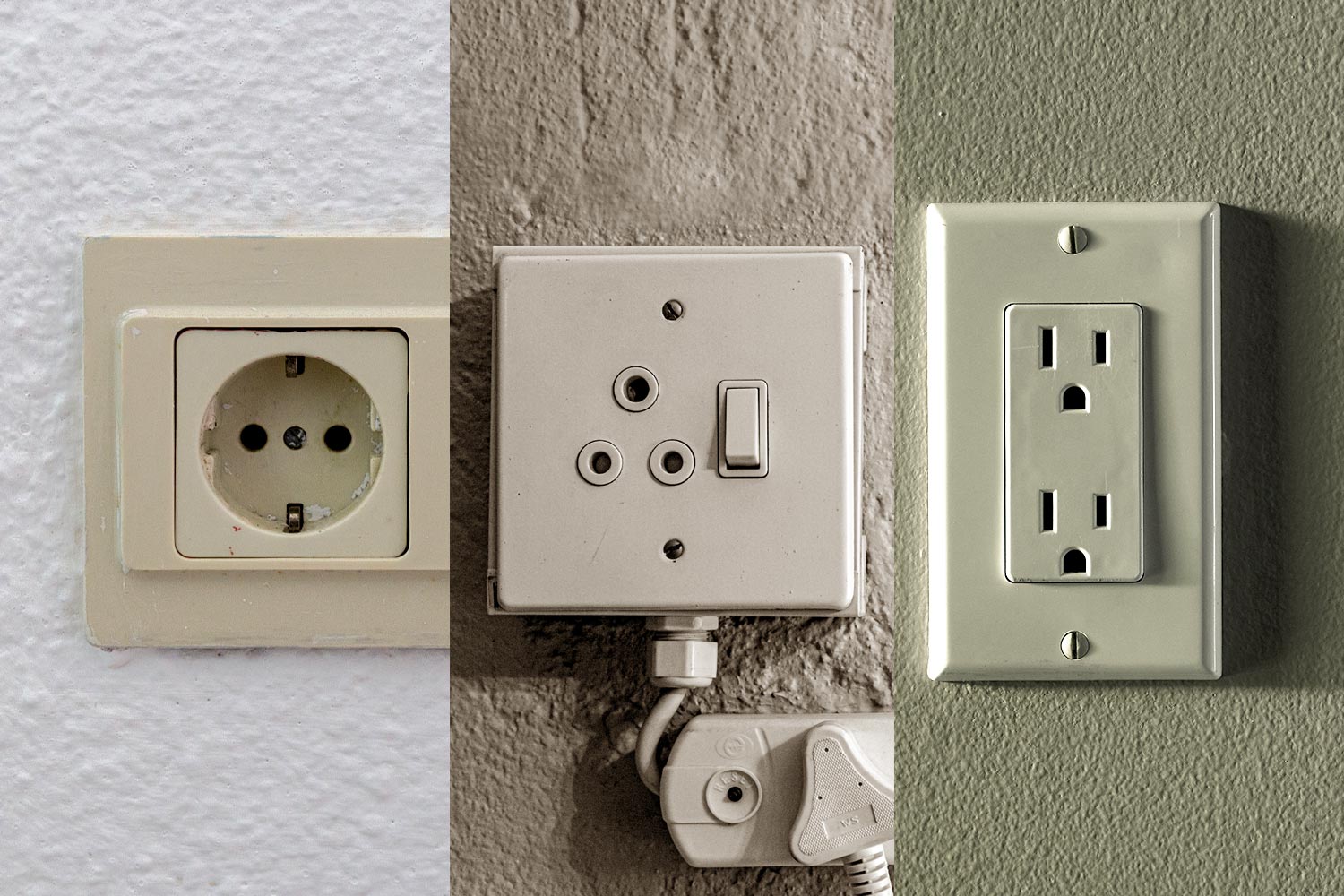 Plug & socket types