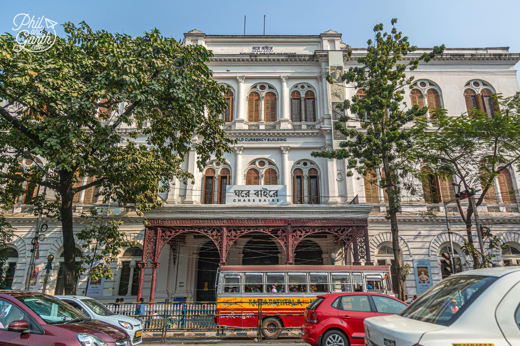 The old Currency Building was built in 1833