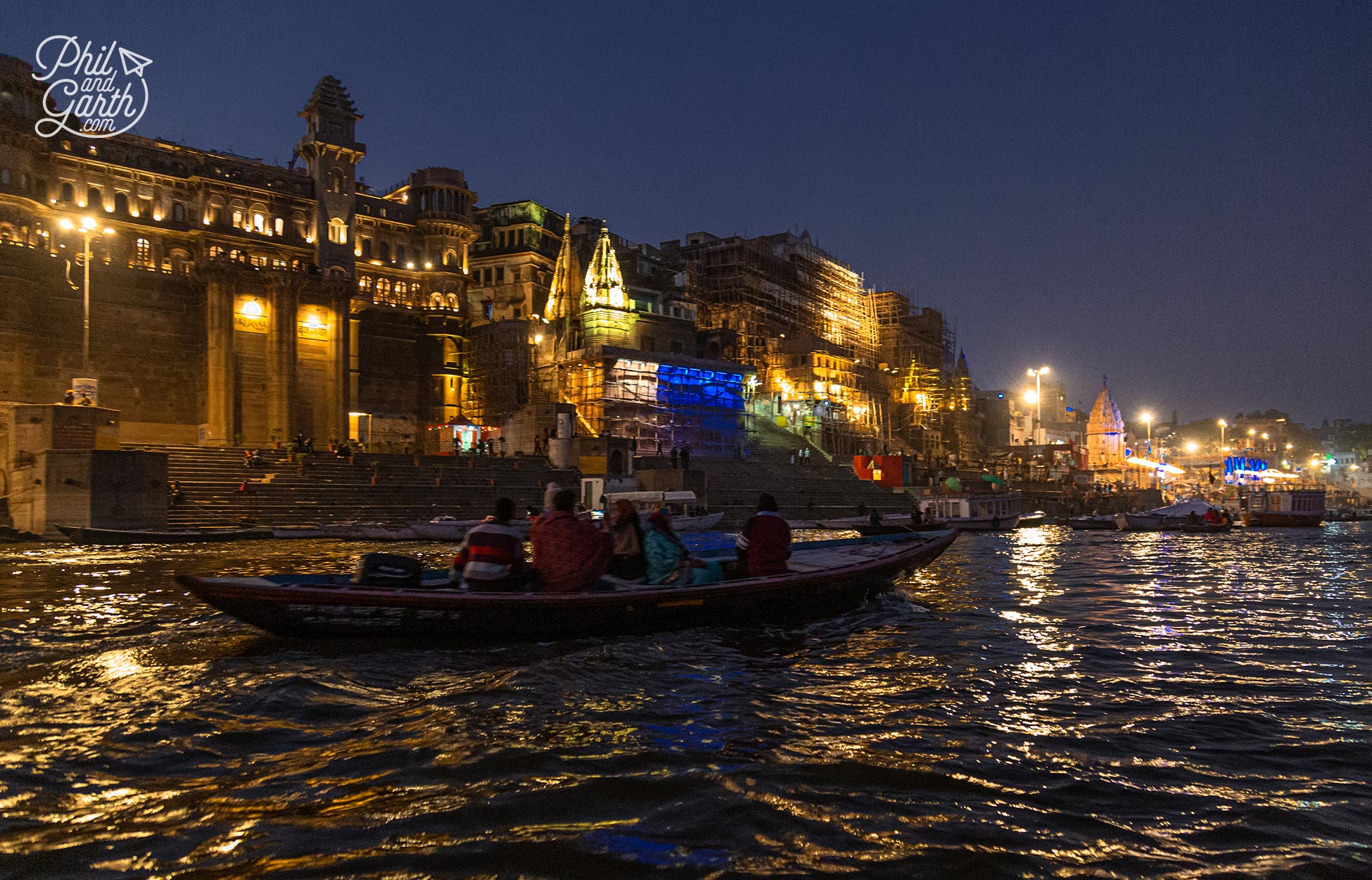 The journey back was fascinating as we listened to the sounds of the ghats like the sound from a sitar