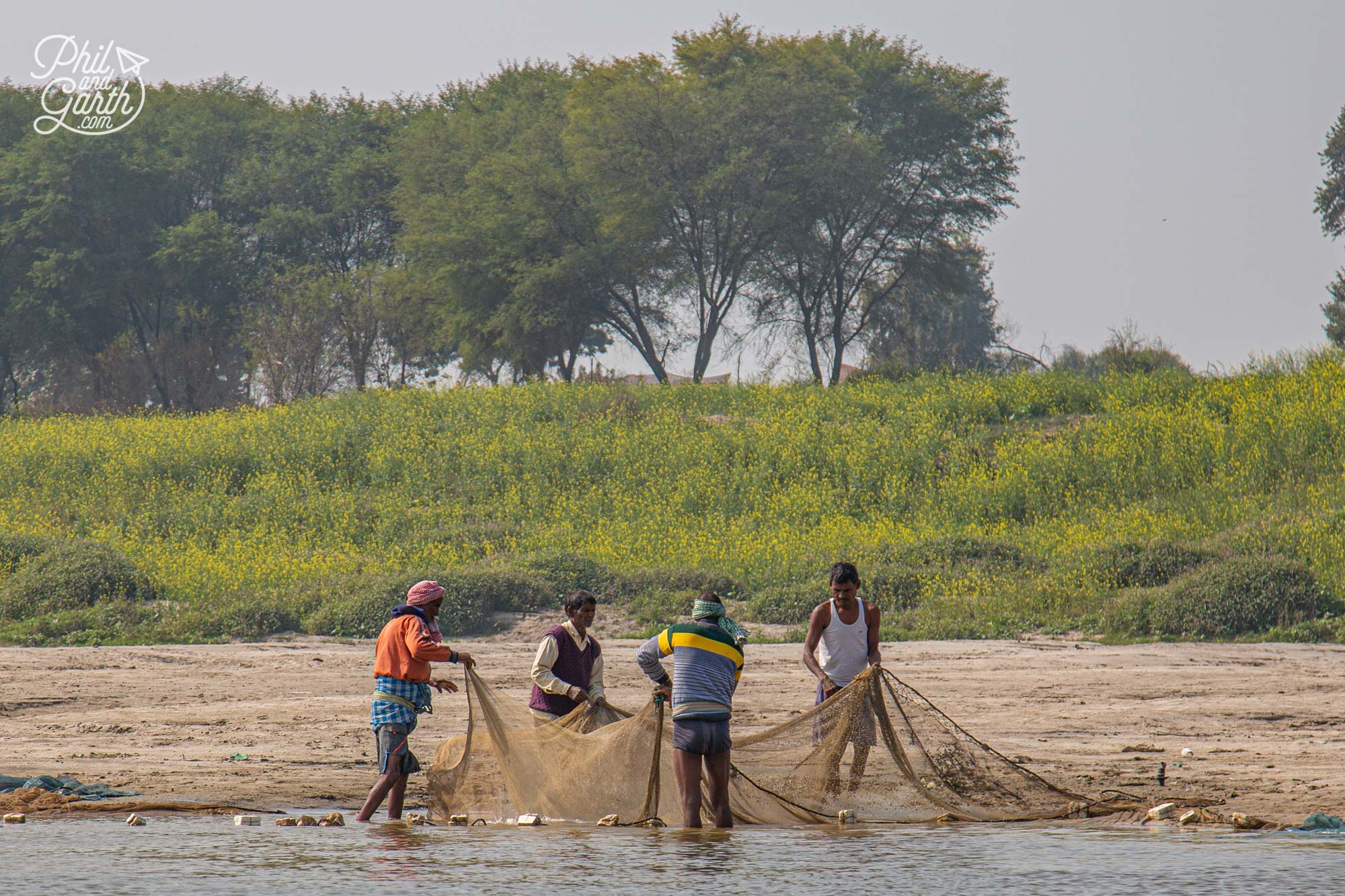 The landscapes we sailed past was mostly rural countryside