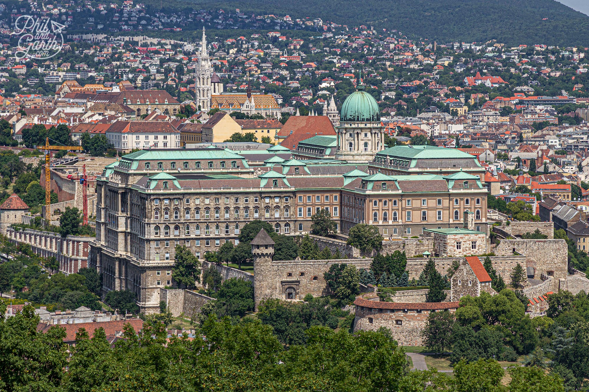 The Buda Castle is a UNESCO World Heritage Site