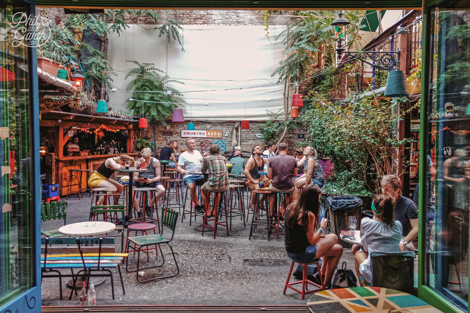 Szimpla Kert - One of Budapest's Ruin bars