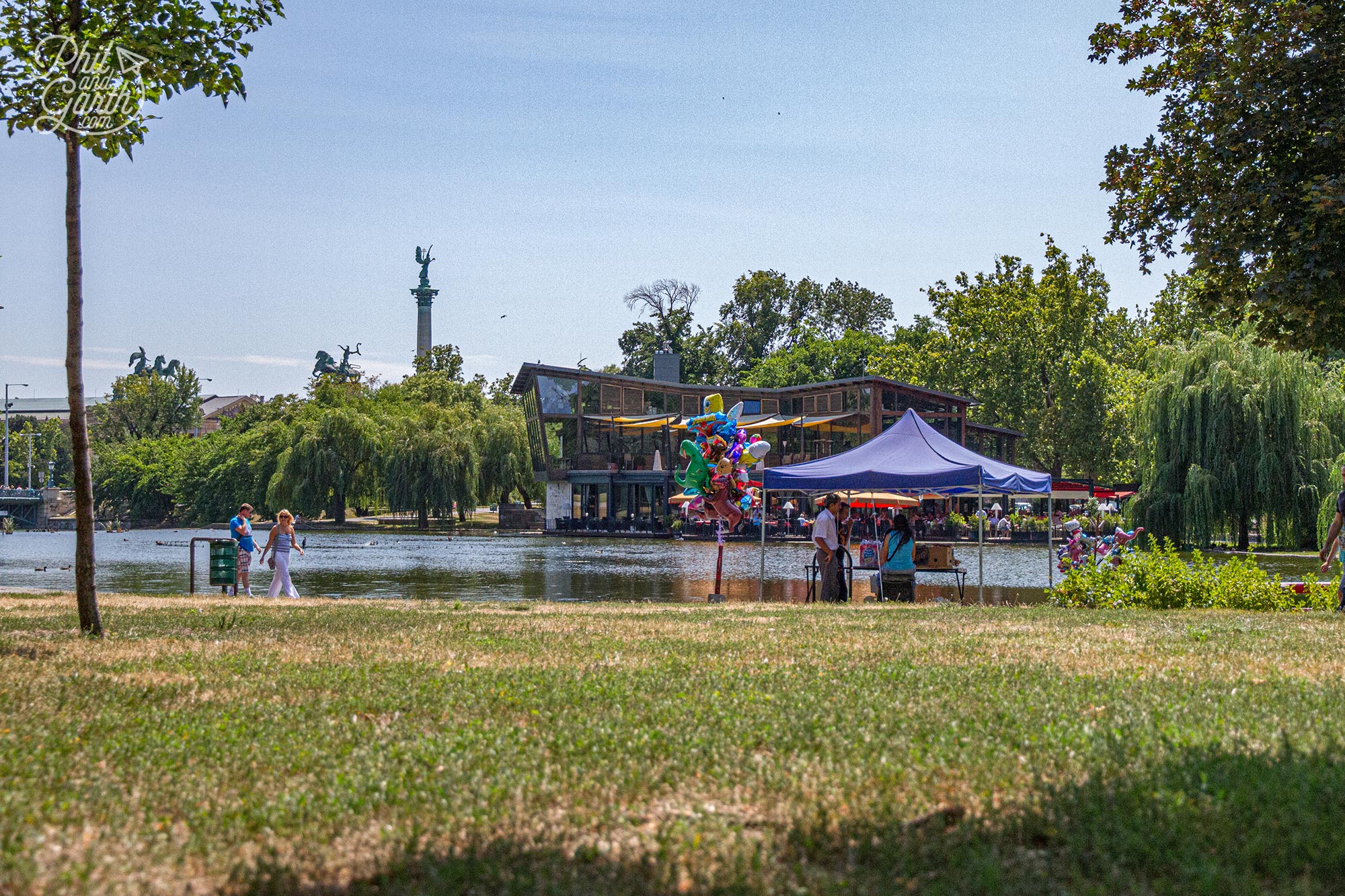 The 302 acre Budapest City Park features botanical gardens and a zoo