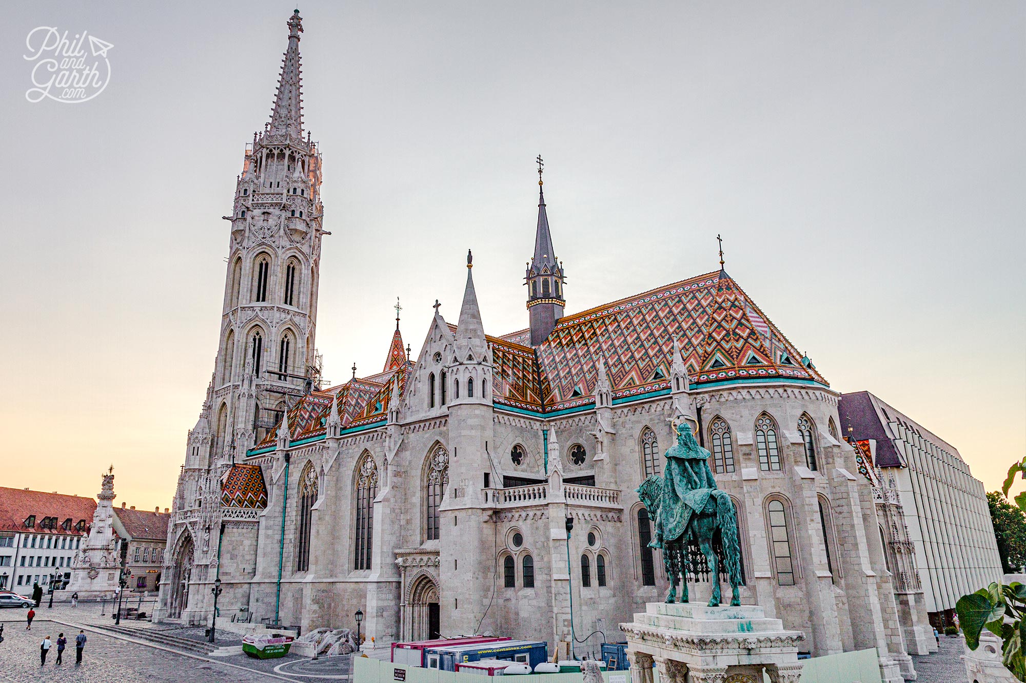 The majestic Matthias Church beautiful inside and out