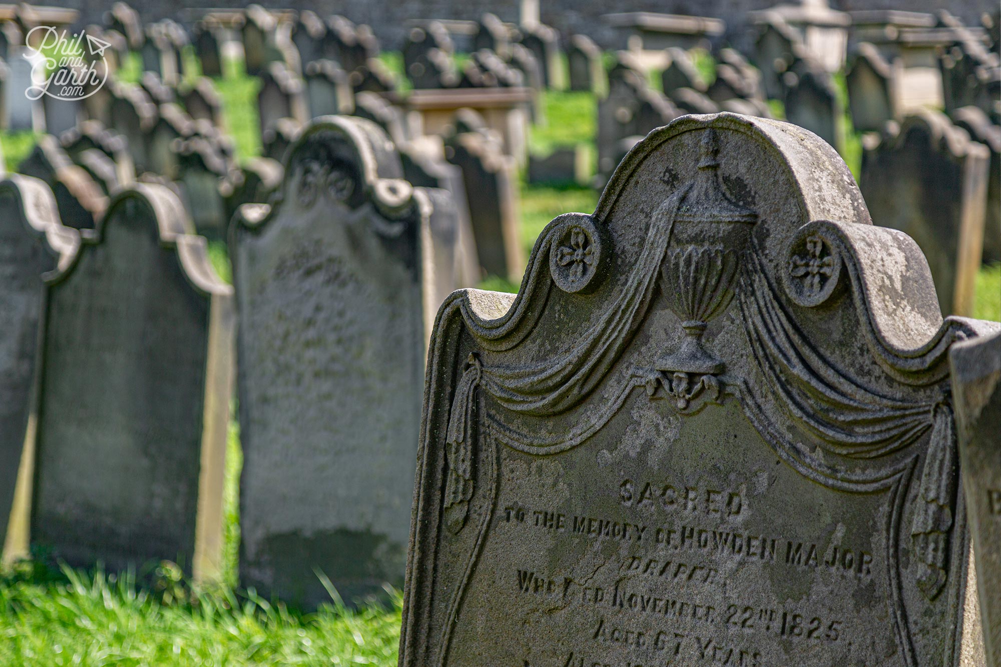 Bram Stoker used names from these graves for Dracula's victims