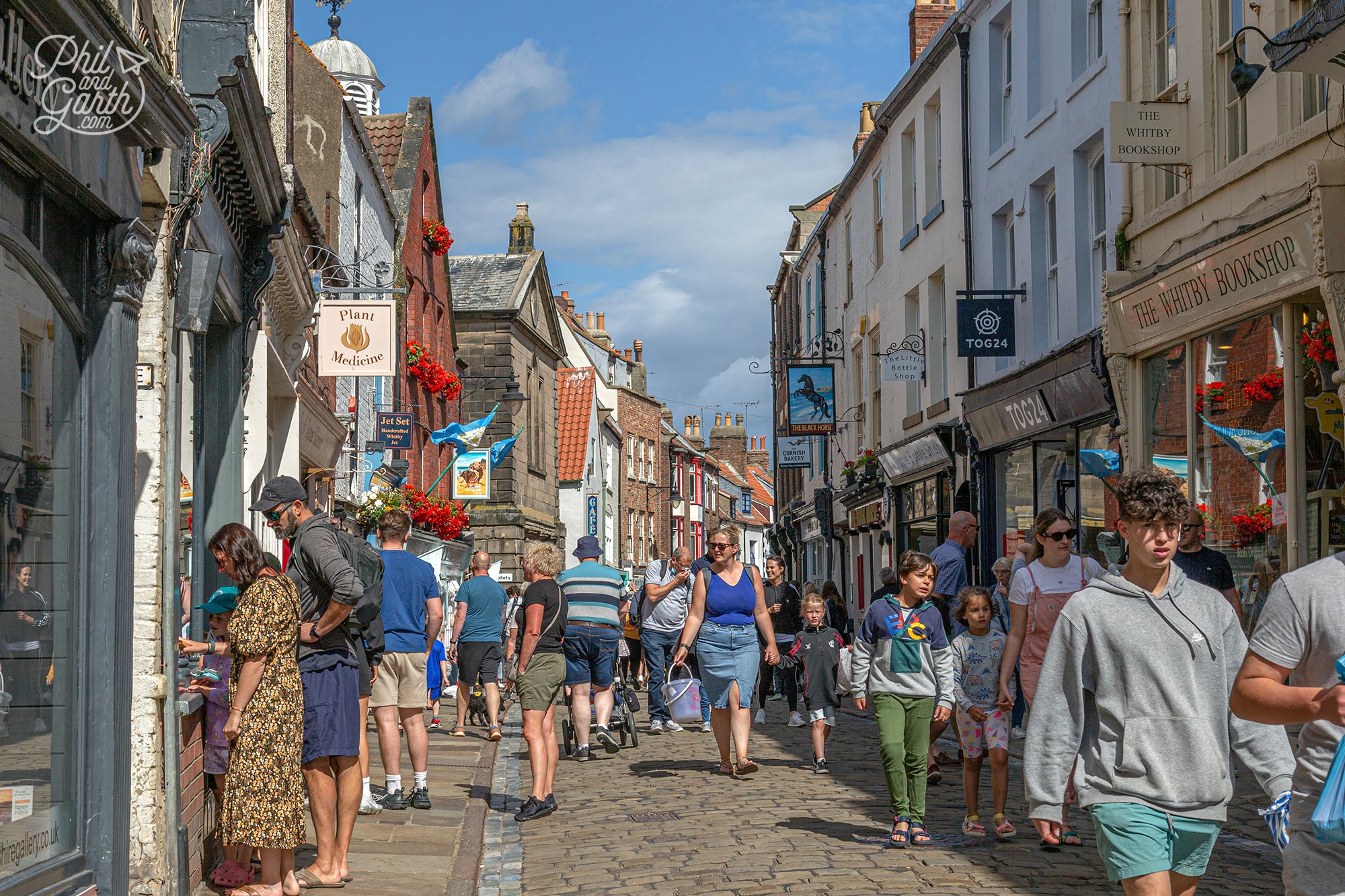 Lots of quirky and independent shops to be found in Whitby