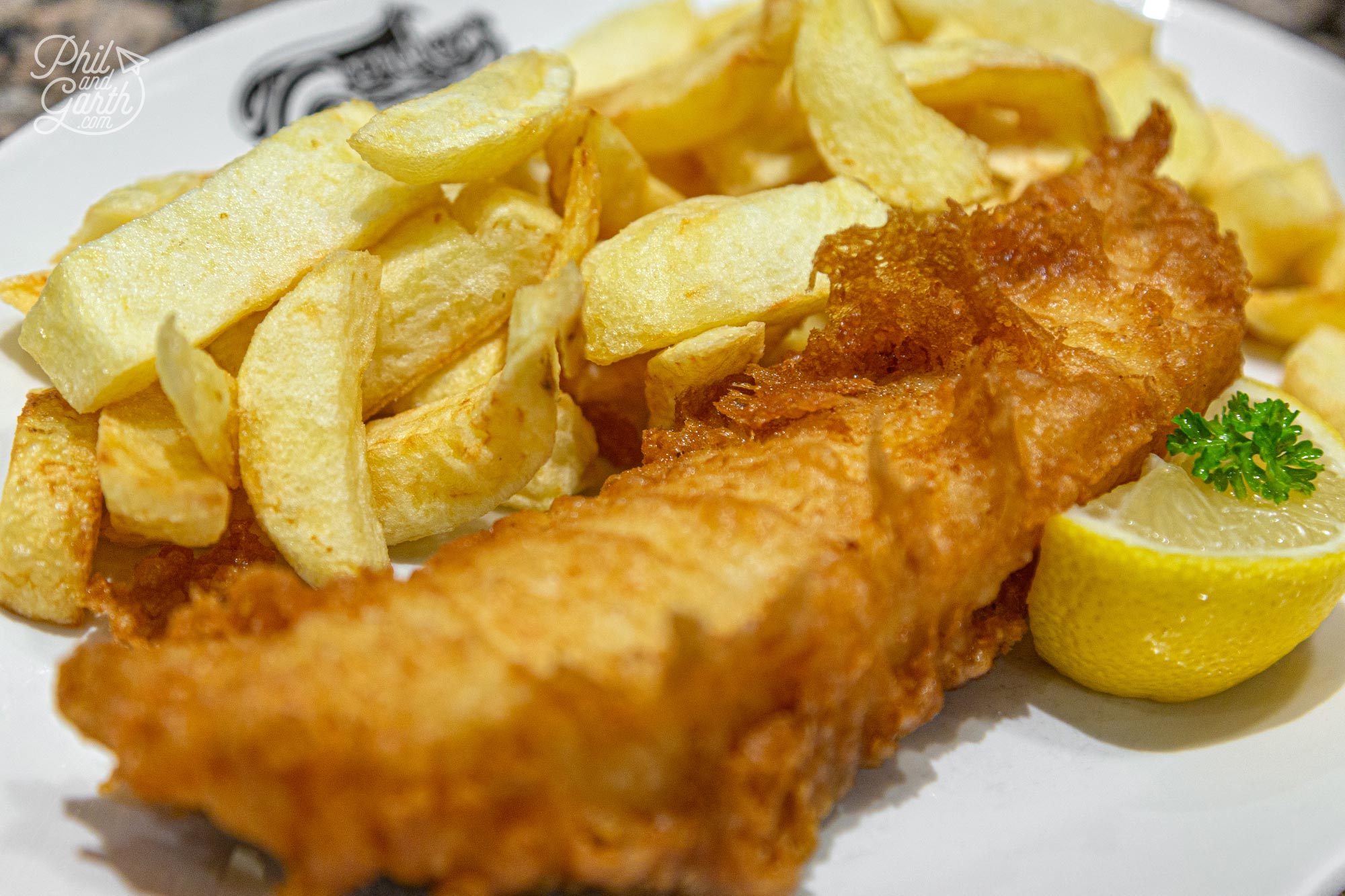 Our award for the best fish and chips in Whitby goes to Trenchers