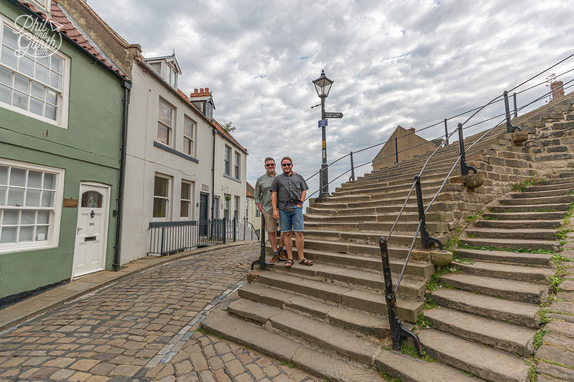 Count Dracula bound up these 199 Steps in the guise of a black dog