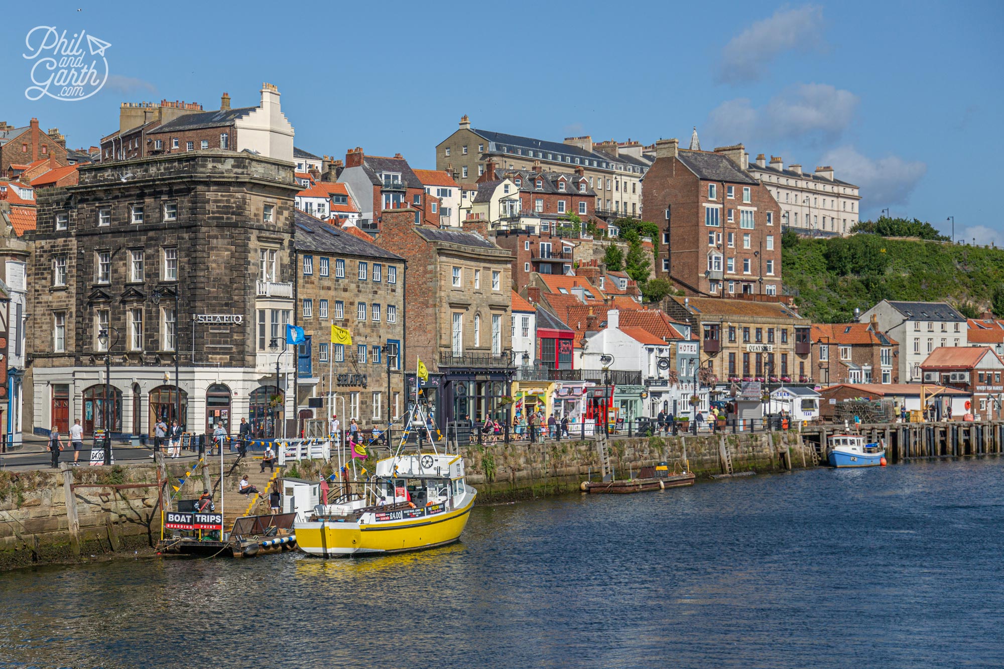 Whitby harbour - the best place for entertainment, bars and restaurants