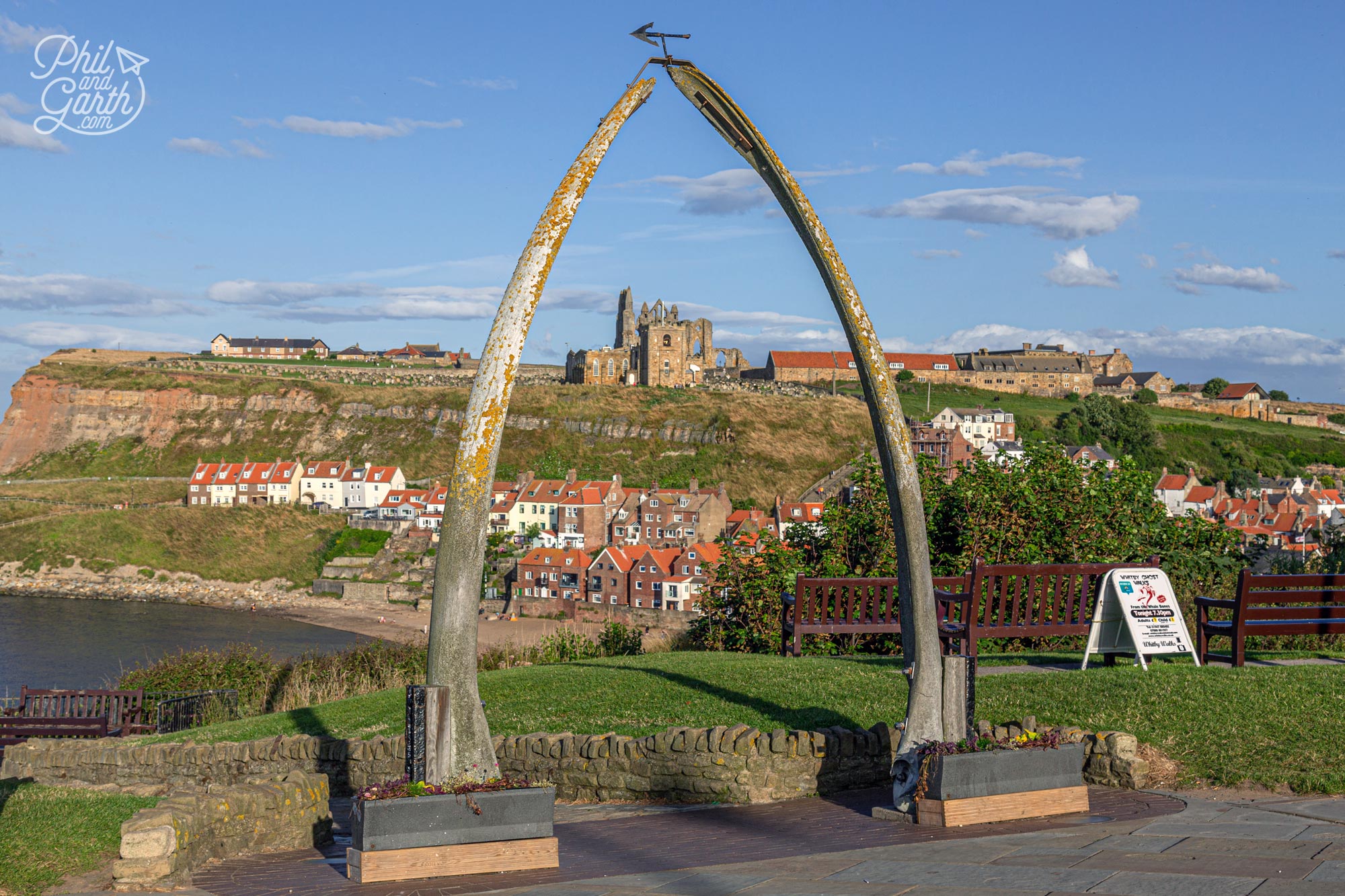 Whitby’s iconic Whale Bone Arch is a monument to the towns maritime heritage