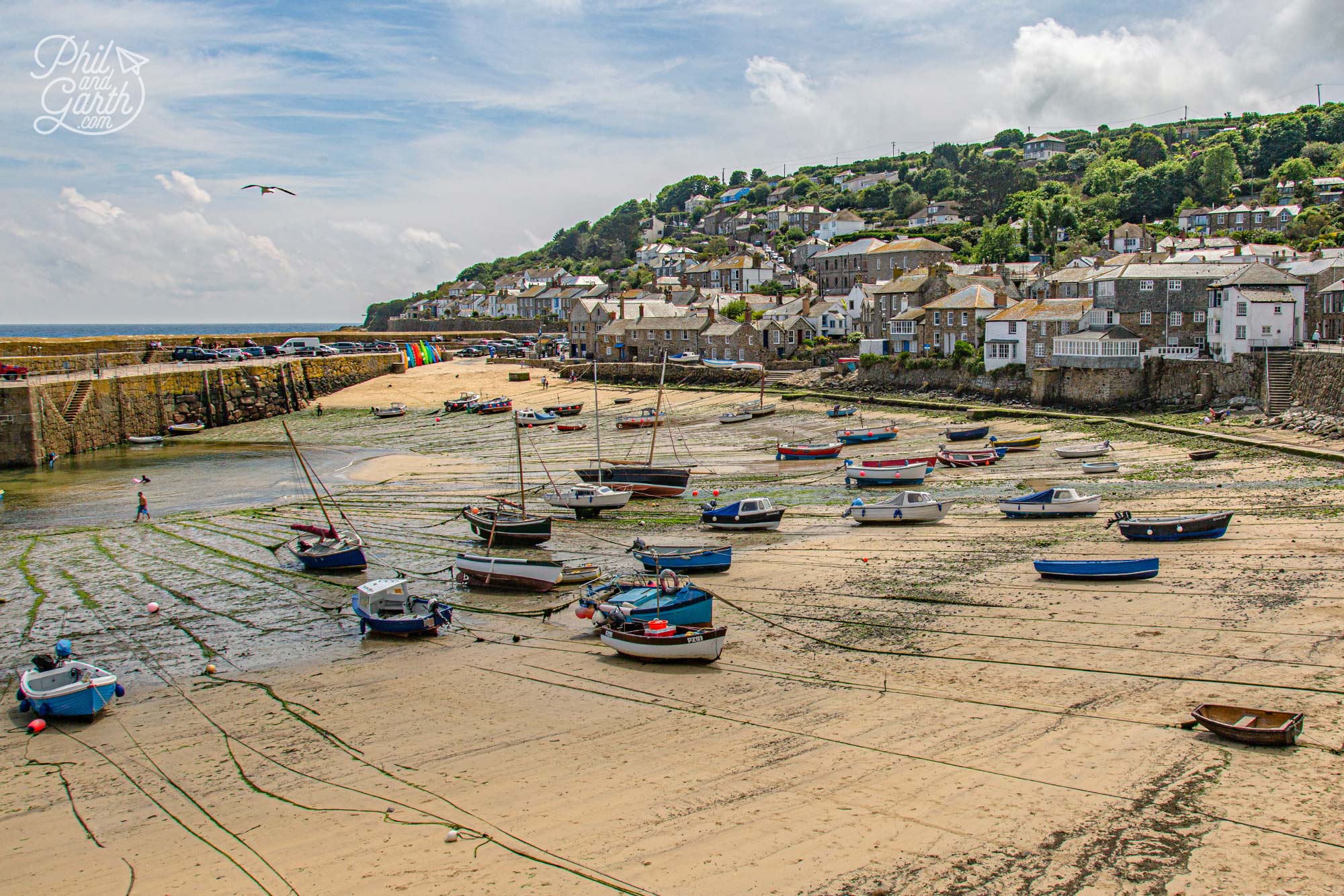 A few miles from Penzance is Mousehole, a picturesque fishing village