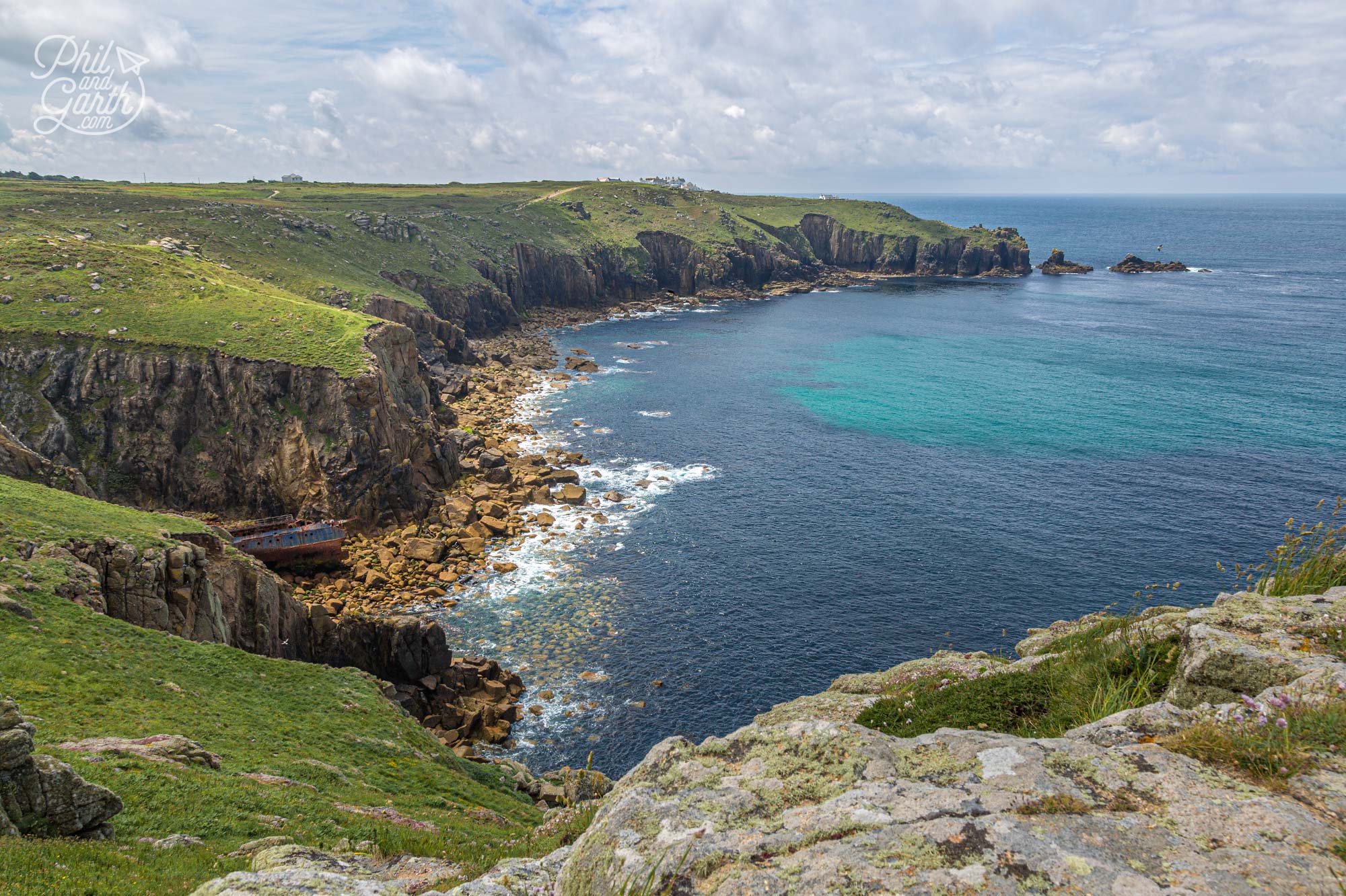 It's a lovely easy walk from Sennen Cove to Land's End