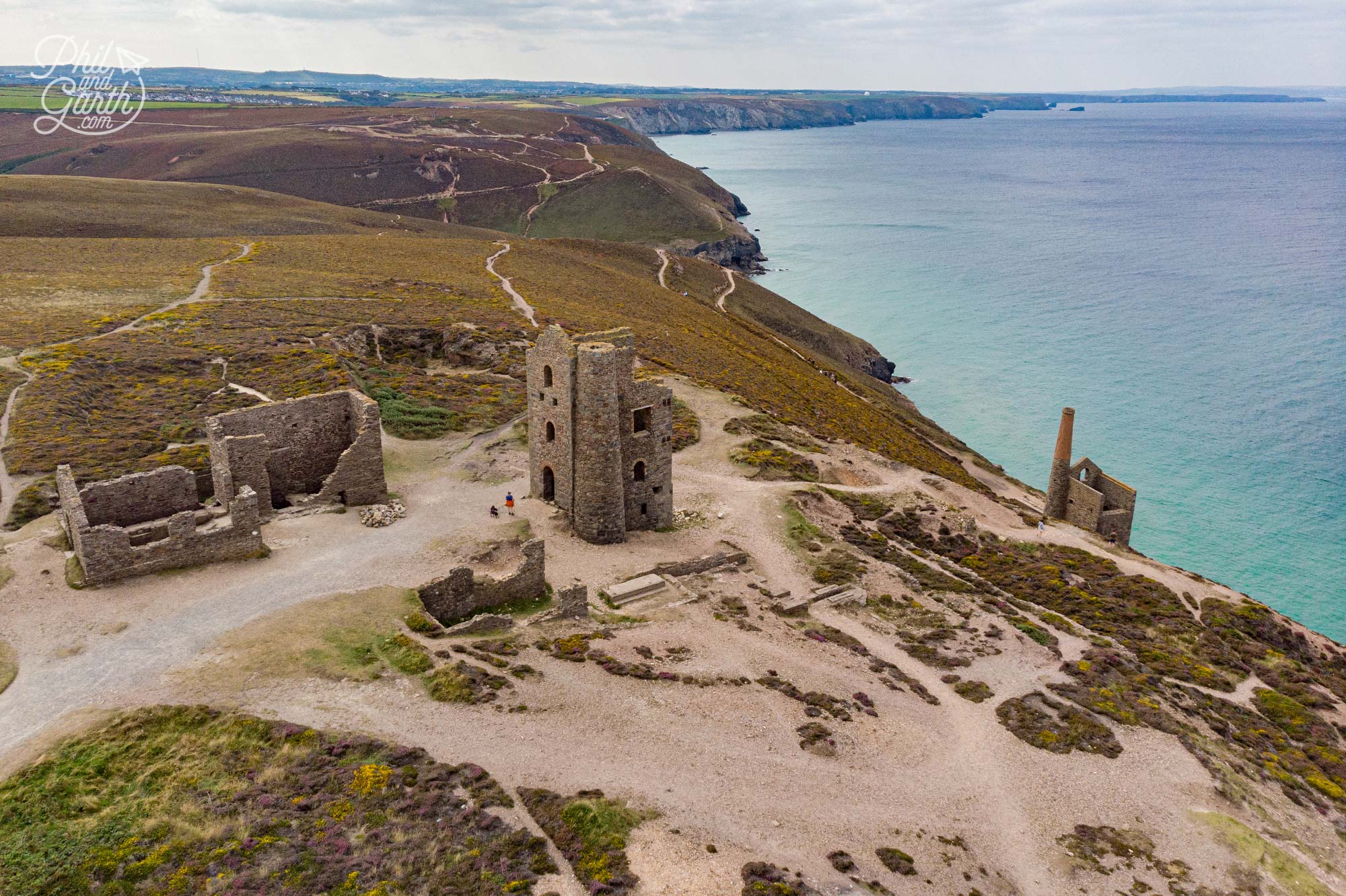 The Wheal Coates tin mine opened in 1802 and closed in 1889