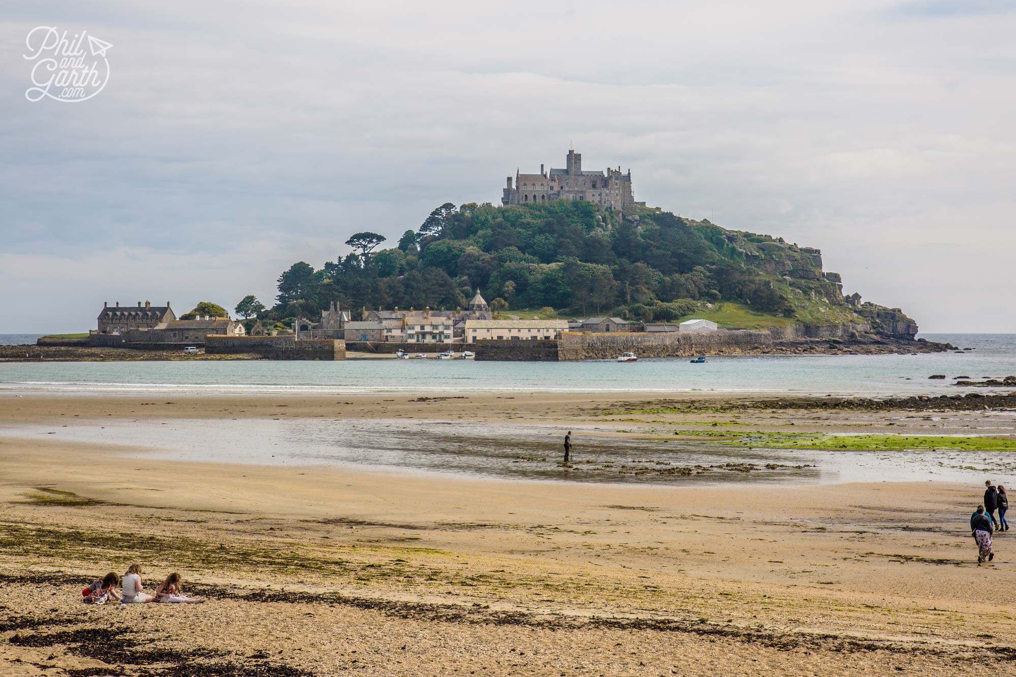 The dramatic tidal island of St Michael’s Mount in Cornwall England