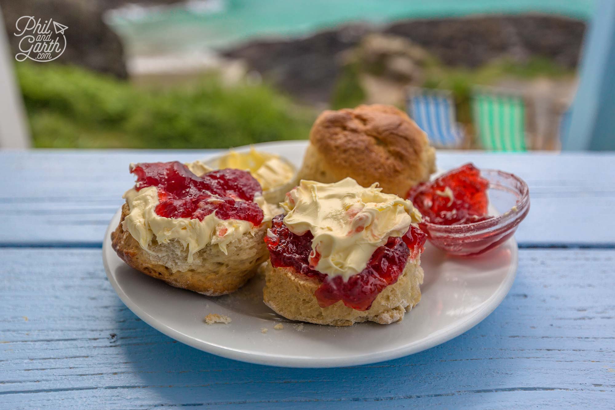 The great cream tea debate - cream or jam first?