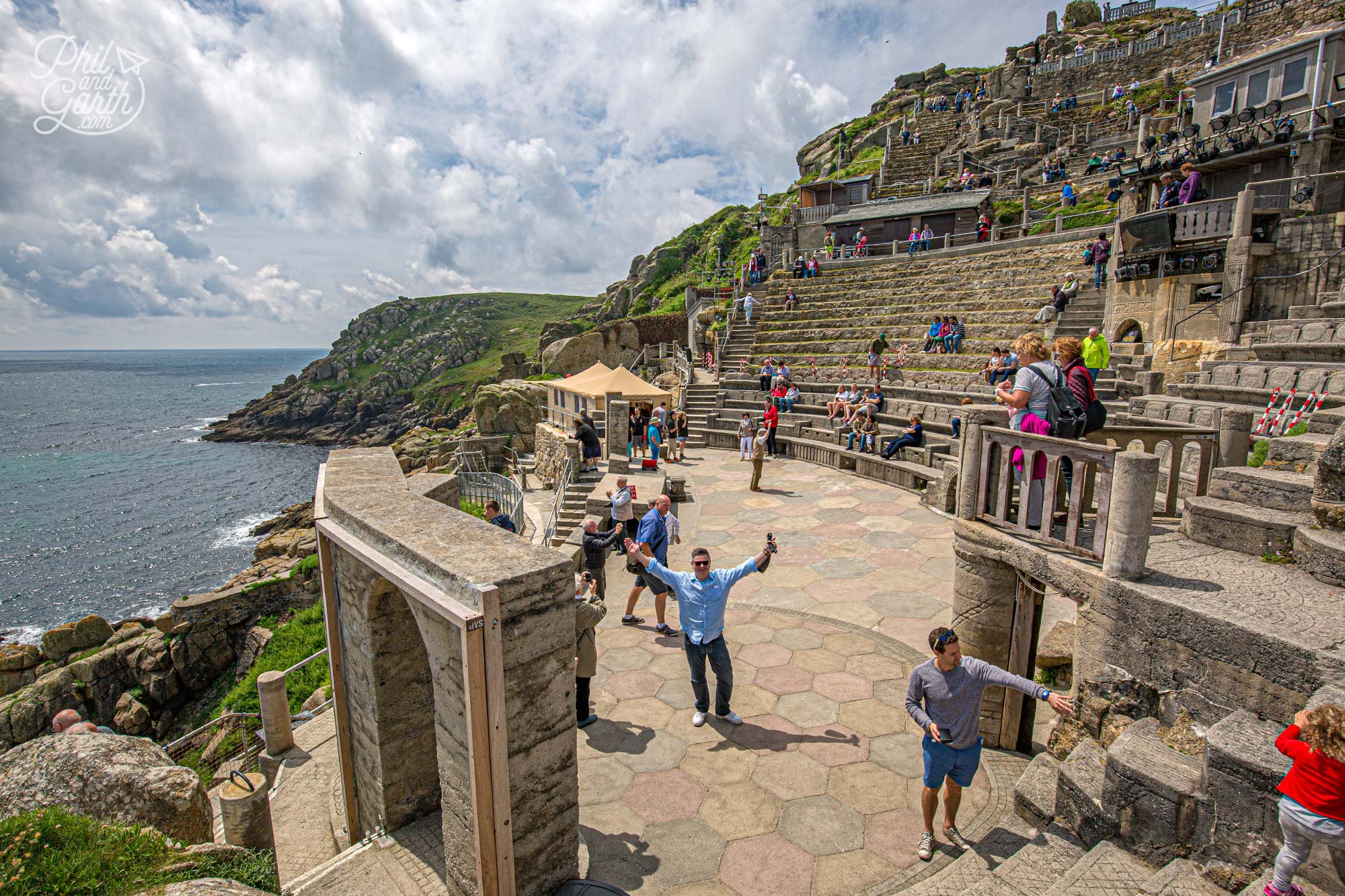 It might look like an ancient Greek amphitheatre but it was built by hand in 1929