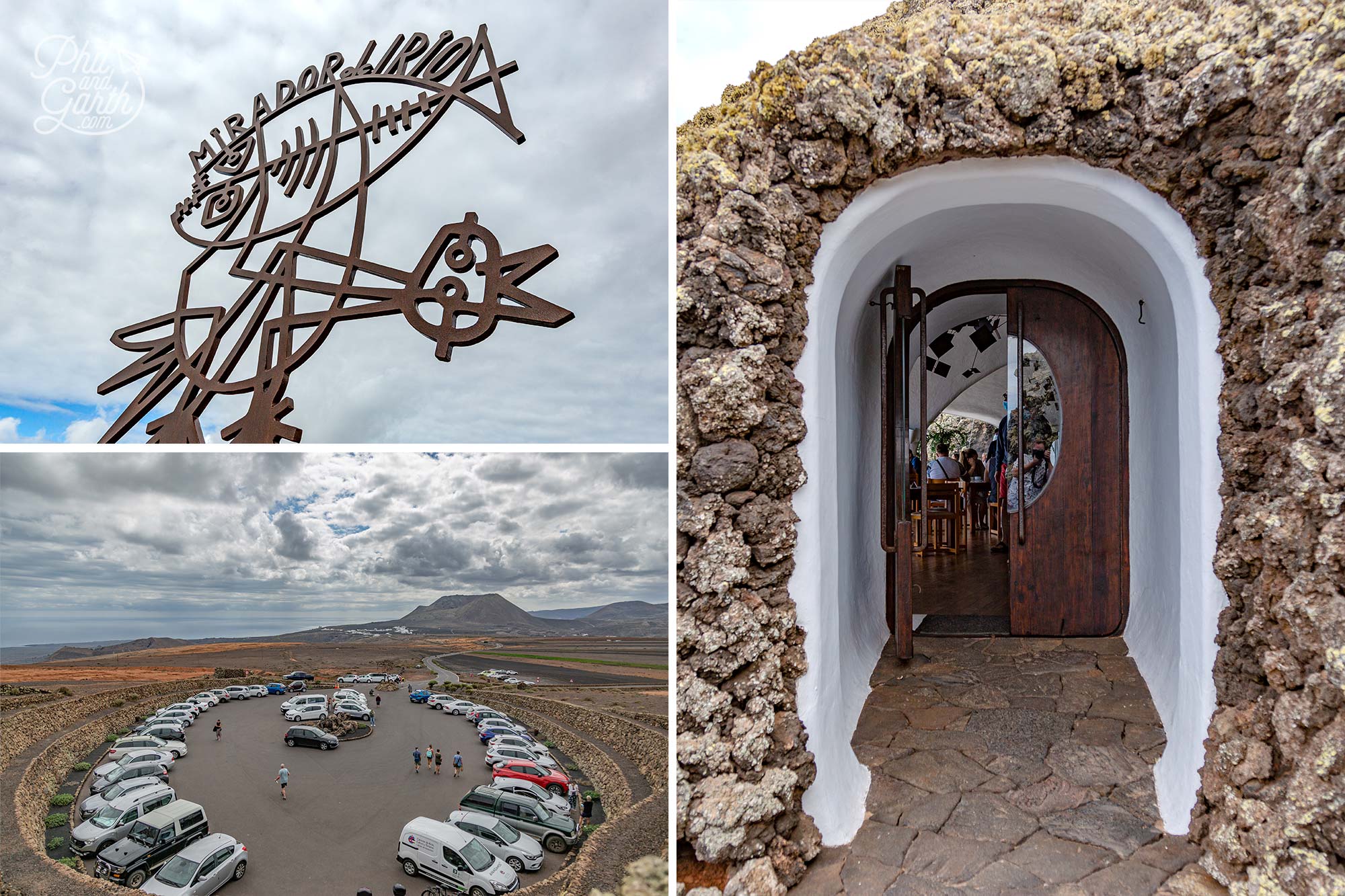 We're loving the César Manrique designed Mirador del Rio in north Lanzarote