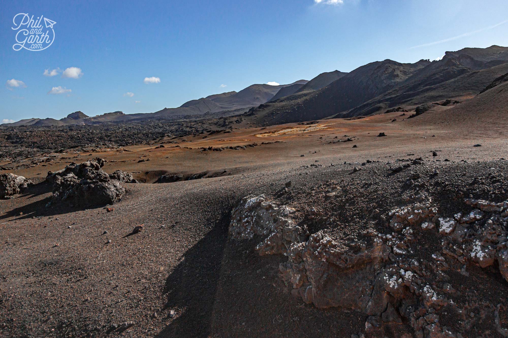 The Mars-like landscapes of Timanfaya National Park