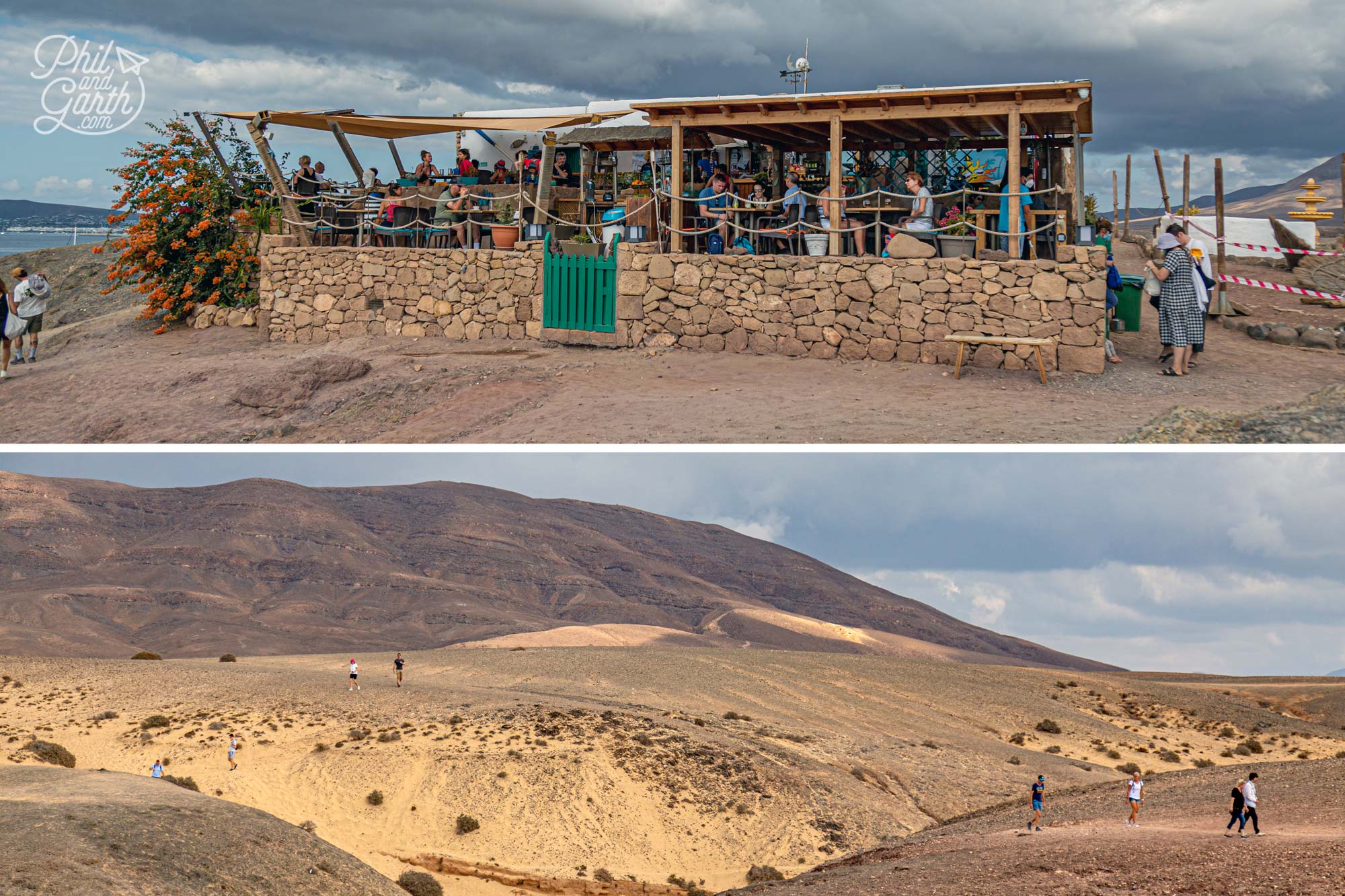 There's no facilities at the Papagayo Beaches apart from a couple of beach bar shacks