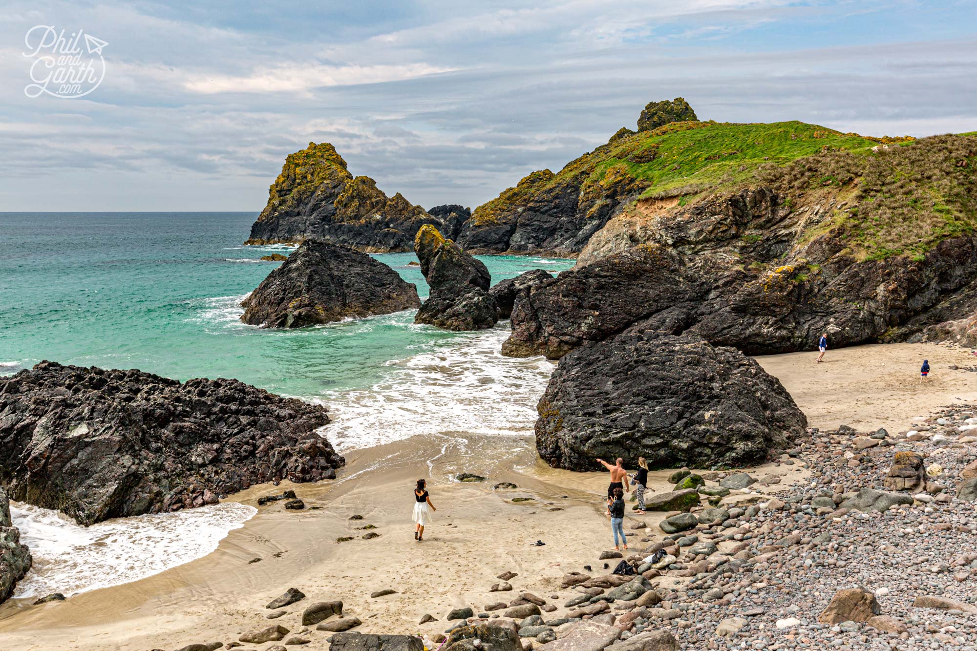 Kynance Cove is just gorgeous – a wild and remote part of Cornwall