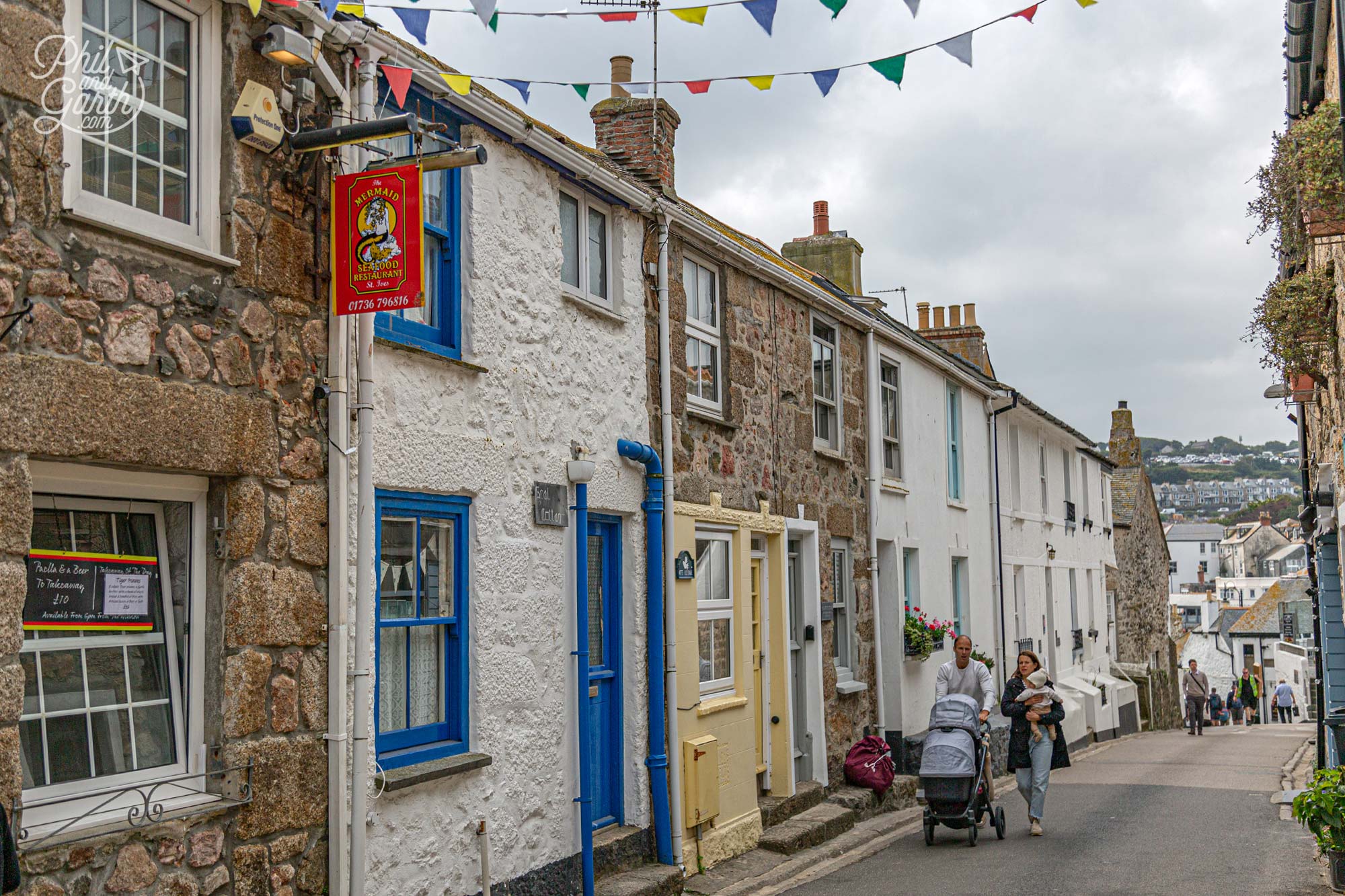 Lots of narrow streets lined with old fishermen's cottages to explore
