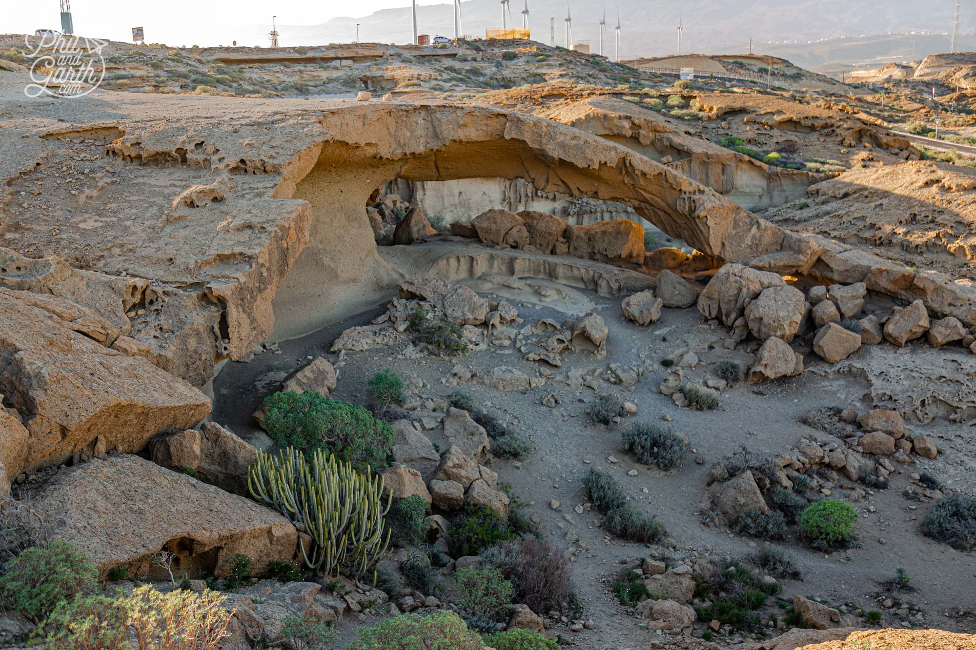 Arco de Tajao might look like it's from the American Midwest but it's actually not too far from Tenerife South Airport