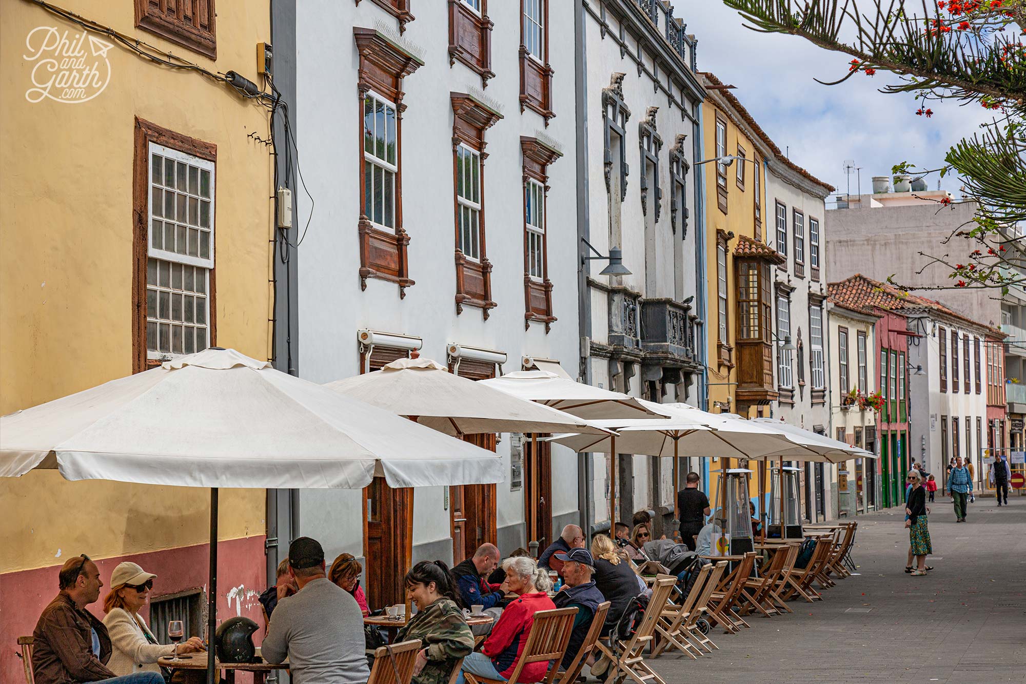 Some nice cafes surround Plaza de la Concepción