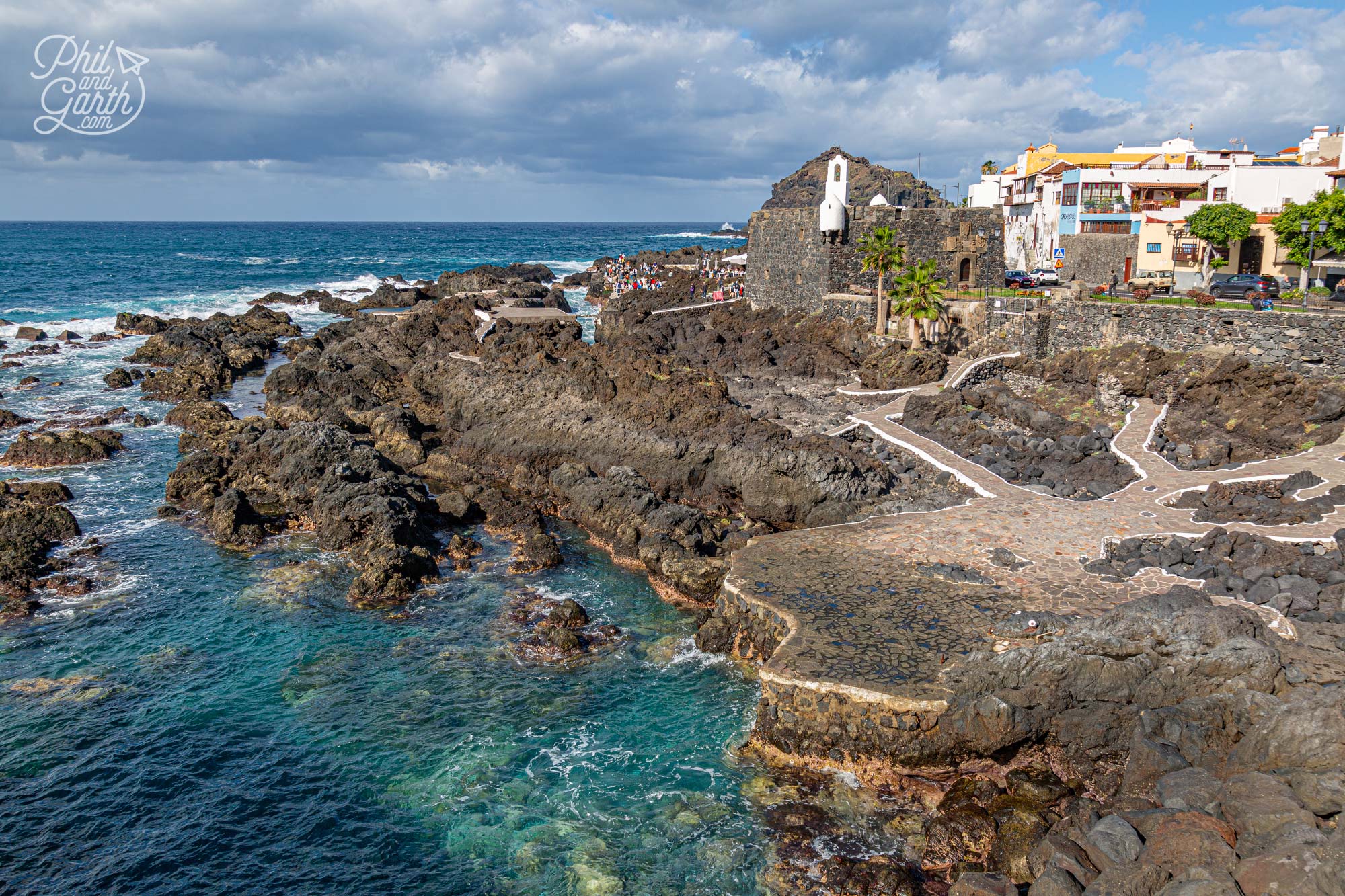 Garachico’s natural swimming pools are called El Caletón