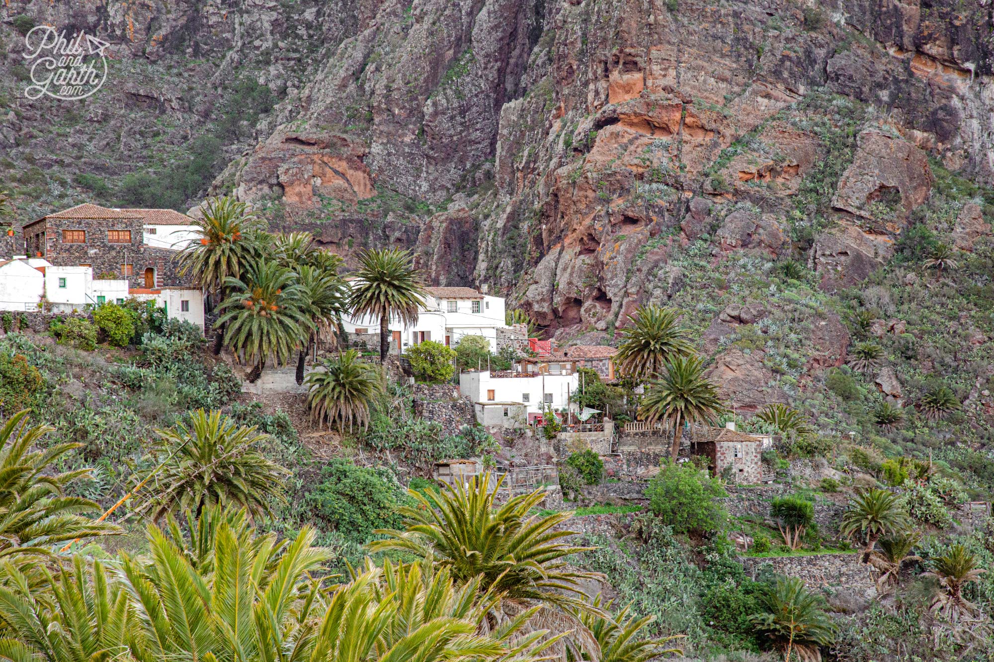 Restaurante El Guanche has great views from their terrace