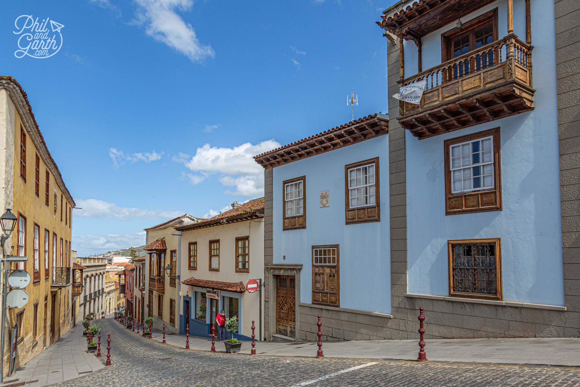 So many photo opportunities in La Orotava's traditional streets