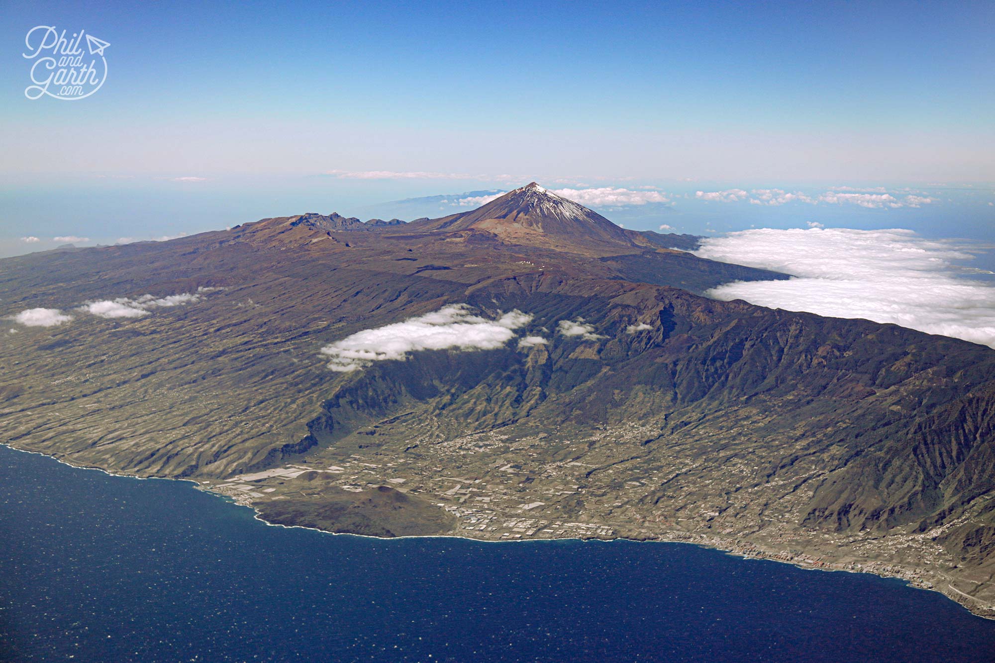 Tenerife is located in the middle of the Atlantic Ocean and is known as ‘The Island of Eternal Spring’